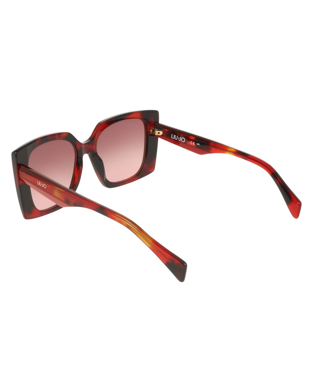 Liu Jo Black Lj819S 640 Sunglasses Acetate Squared Normal Shaded
