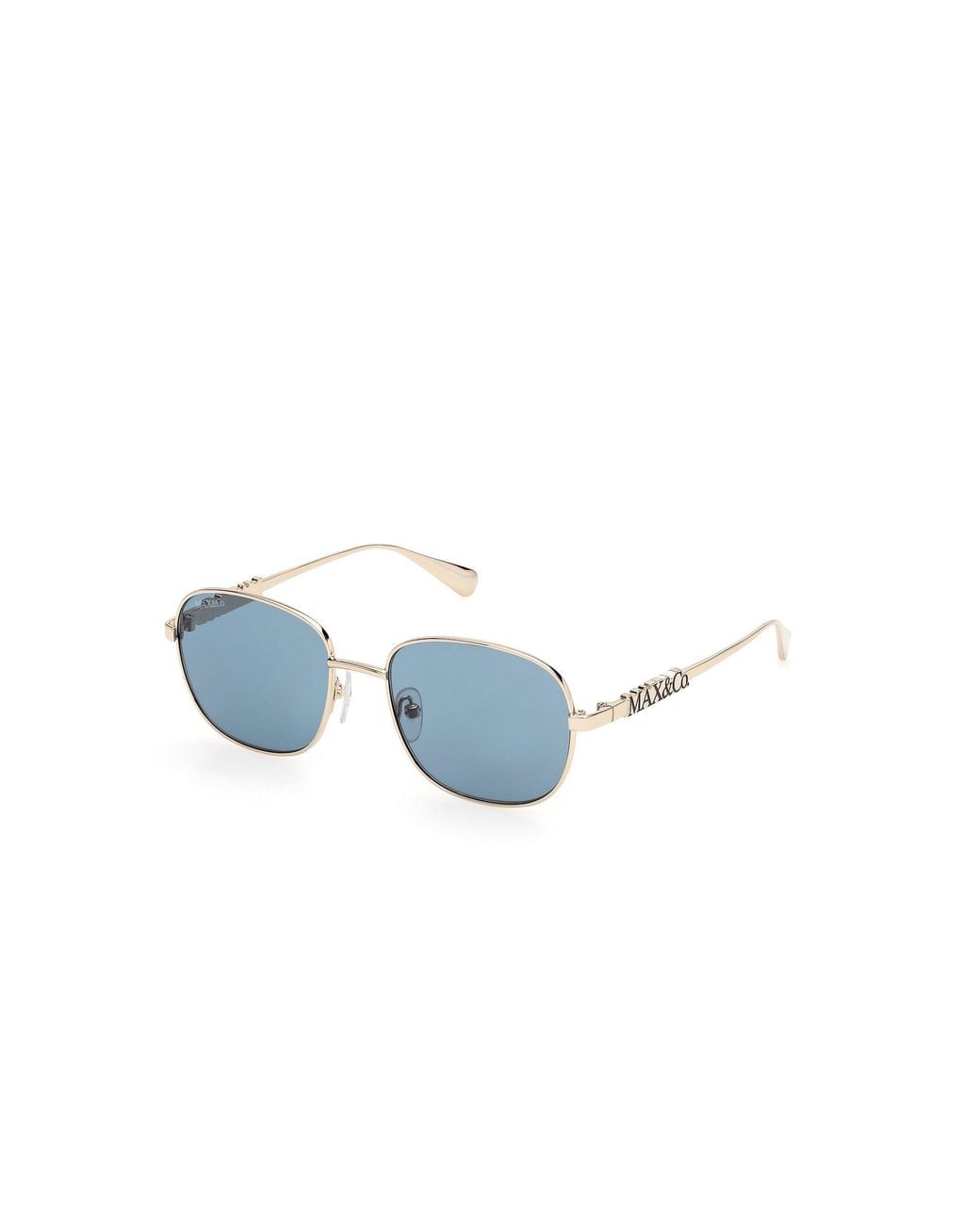 MAX&Co. Black Mo0169 32N Sunglasses Metal Squared Normal
