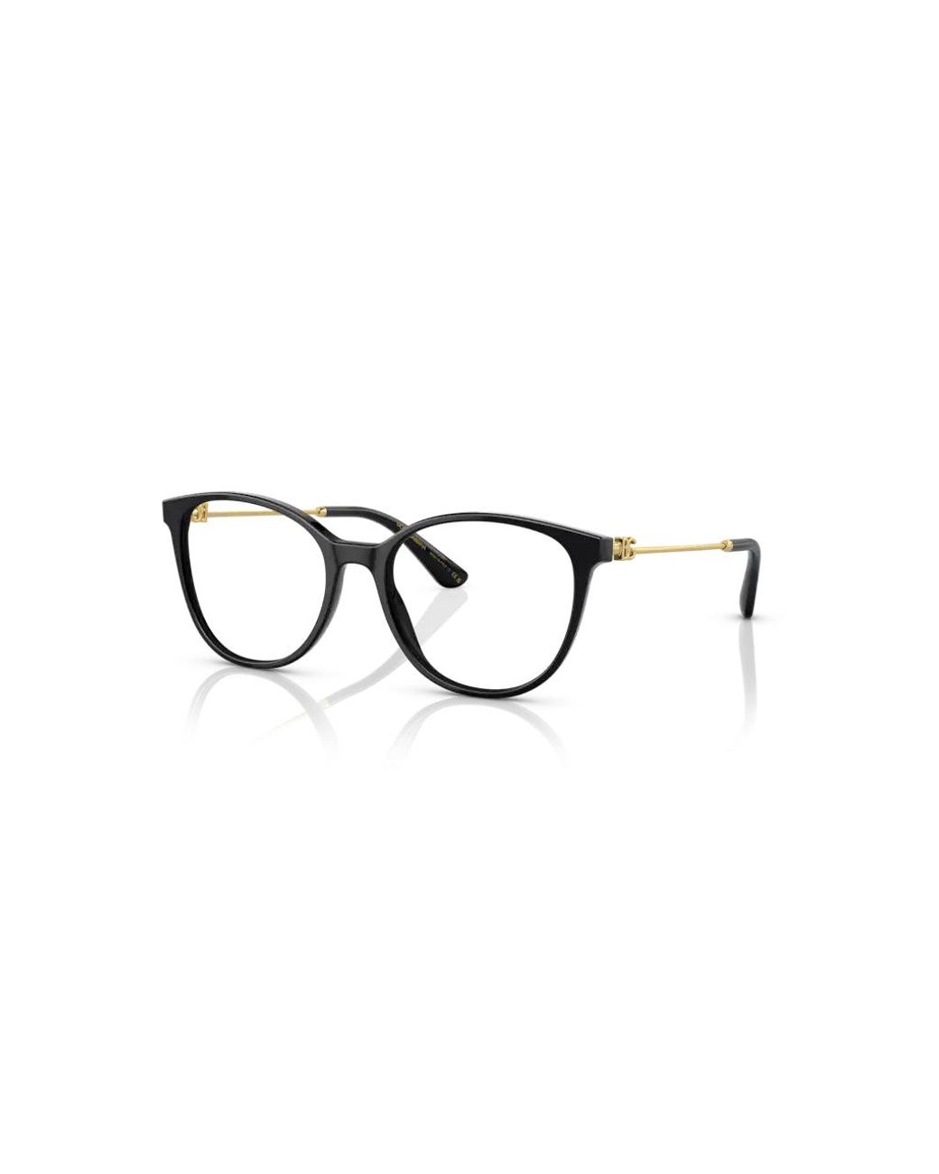 Dolce & Gabbana Black Dg3363 501 Optical Frames Acetate Butterfly Normal