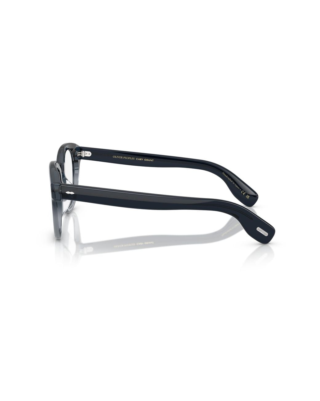 Oliver Peoples Black Ov5413U Cary Grant 1777 Optical Frames Acetate Transparent Round Normal