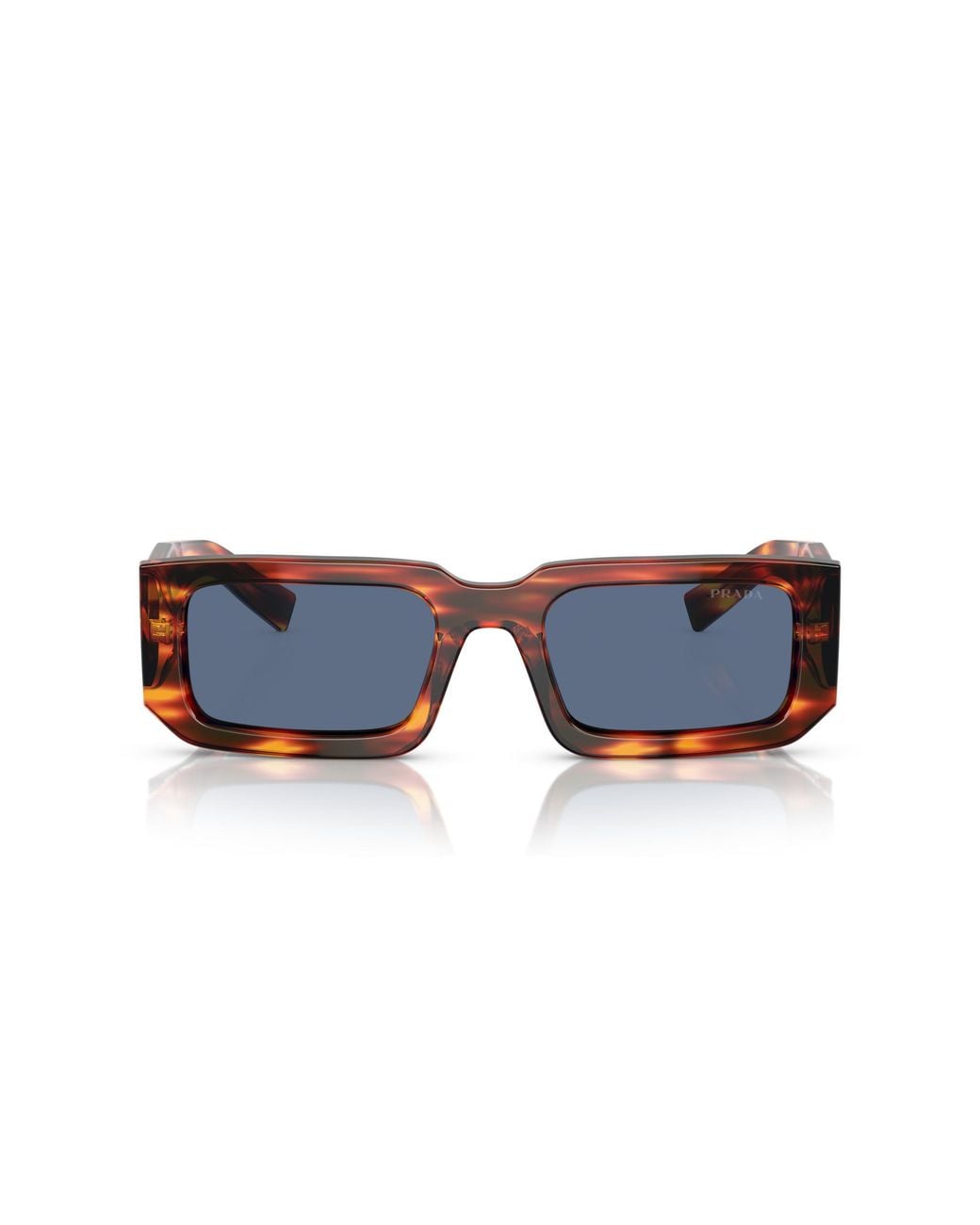 Prada Black Pr 06Ys 17R06A Sunglasses Acetate Squared Normal for men