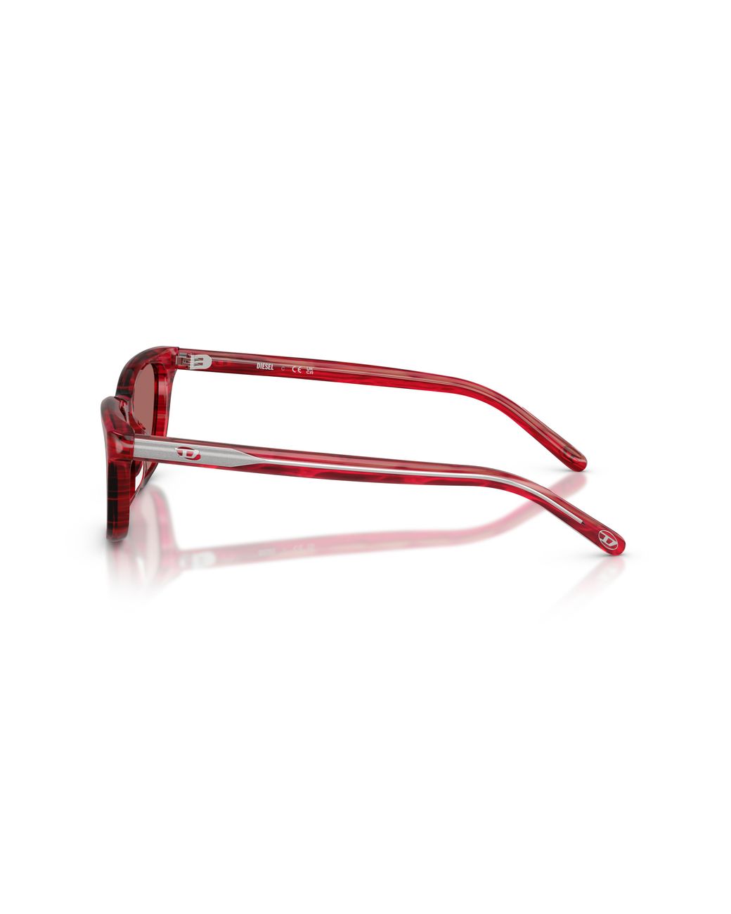 DIESEL Black Dl2012U 203869 Sunglasses Acetate Cat Eye Normal