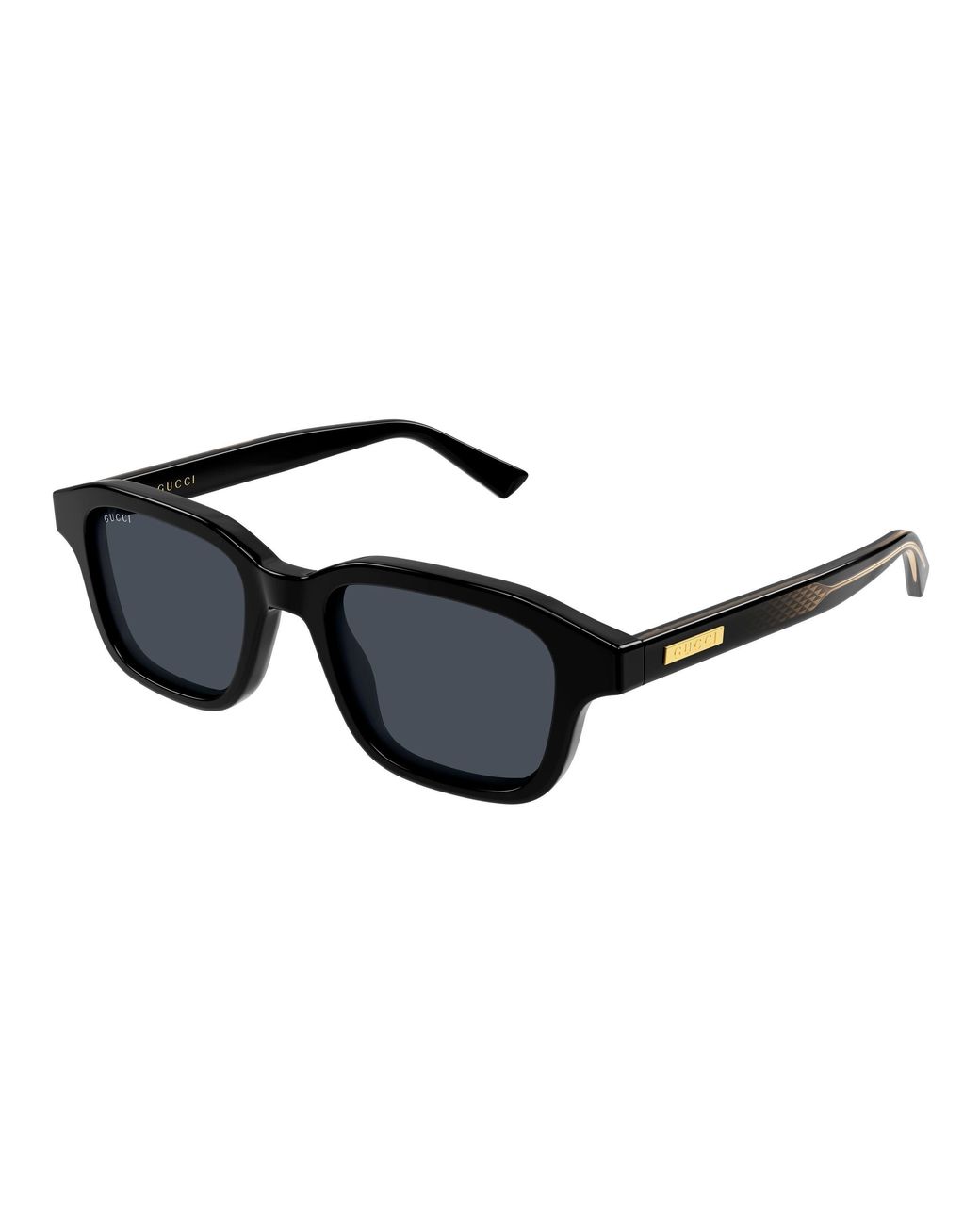 Gucci Black Gg2247S 001 Sunglasses Acetate Squared for men