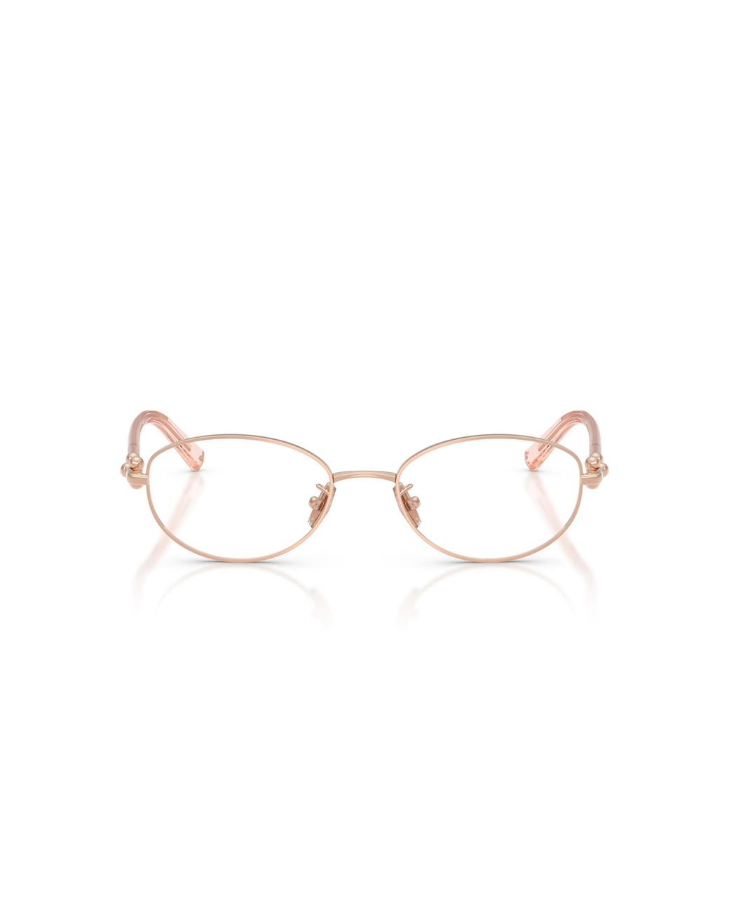 Tiffany & Co Black Tf1176D 6105 Optical Frames Metal Transparent Round Normal
