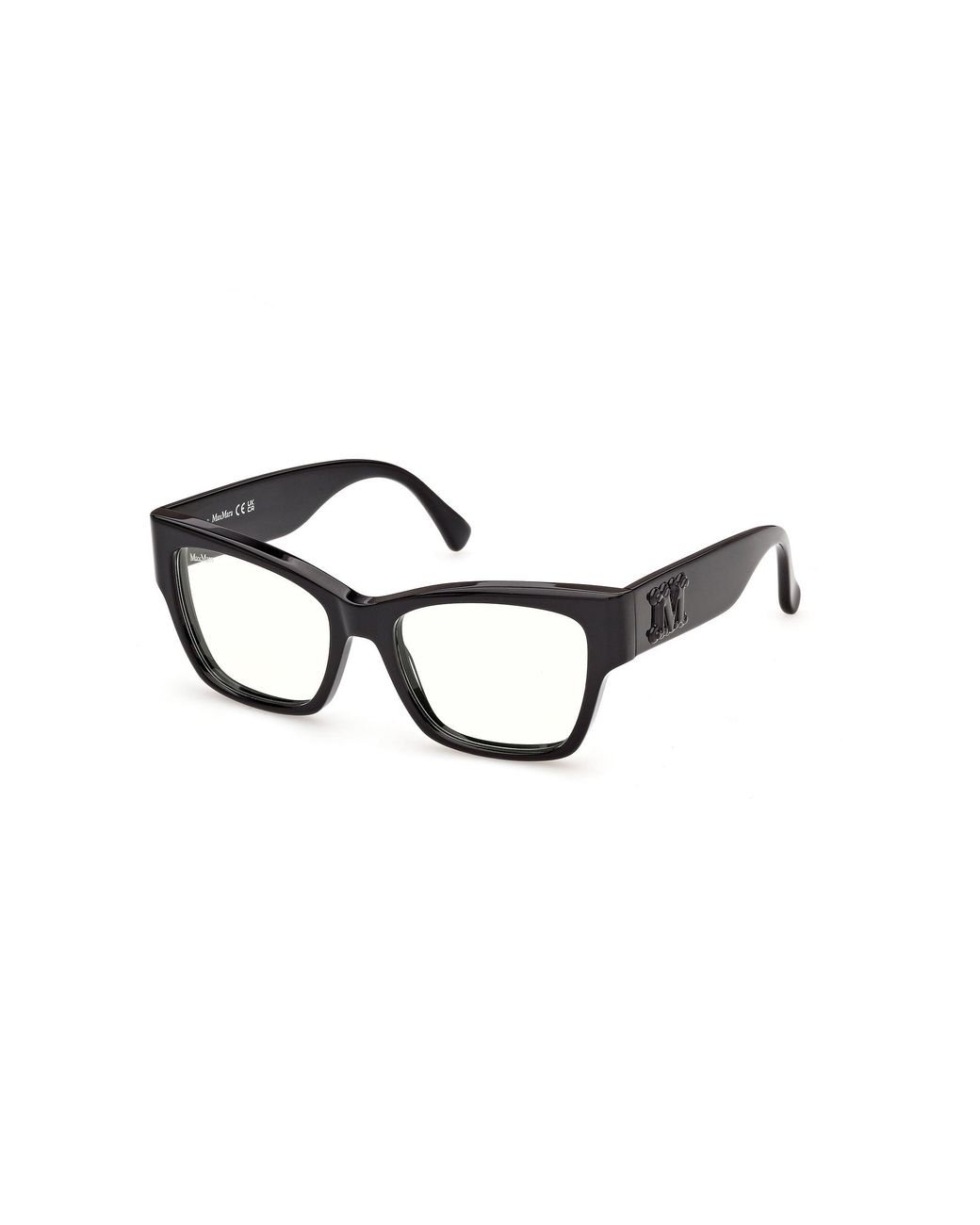 Max Mara Black Mm5251-B 1 Optical Frames Acetate Squared Normal