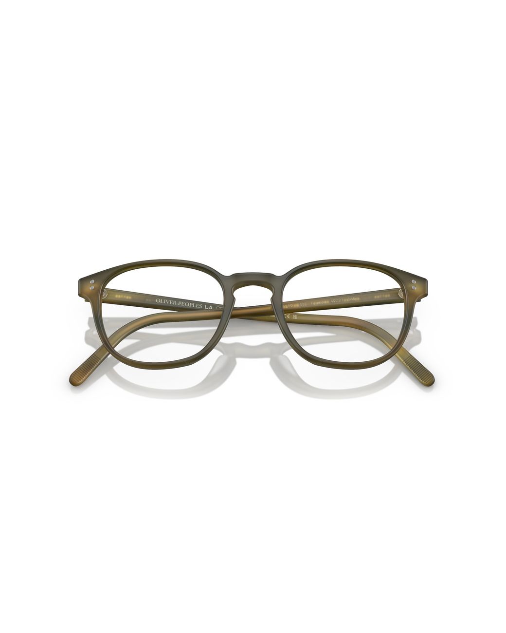 Oliver Peoples Black Ov5219 Fairmont 1318 Optical Frames Acetate Transparent Cat Eye Normal for men