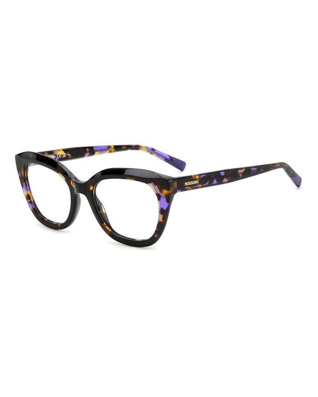 Missoni Black Mis 0157 Ay0 Optical Frames Acetate Squared
