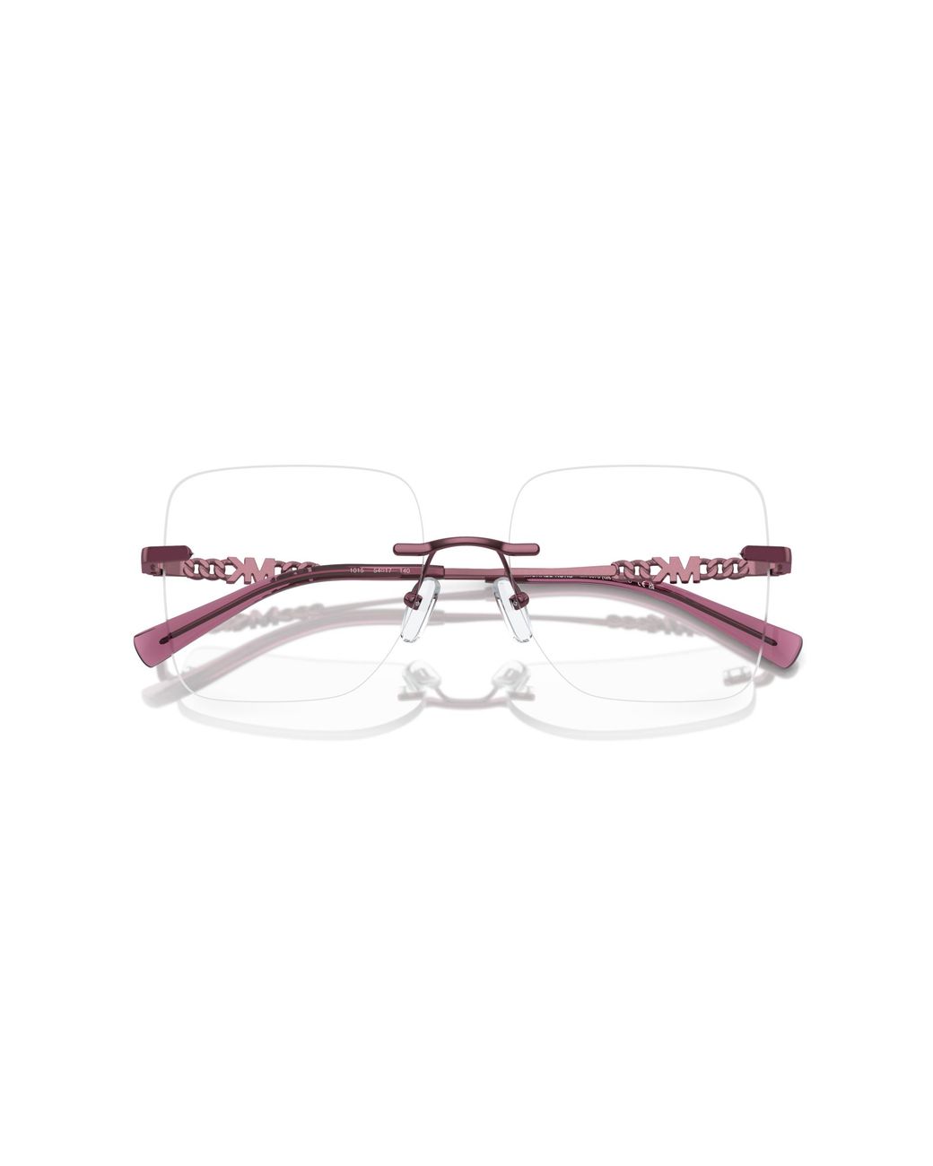Michael Kors Black Mk3078 Giverny 1015 Optical Frames Metal Transparent Squared Normal