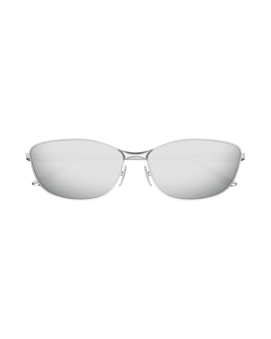 Balenciaga Black Bb0357Sa 002 Sunglasses Metal Squared