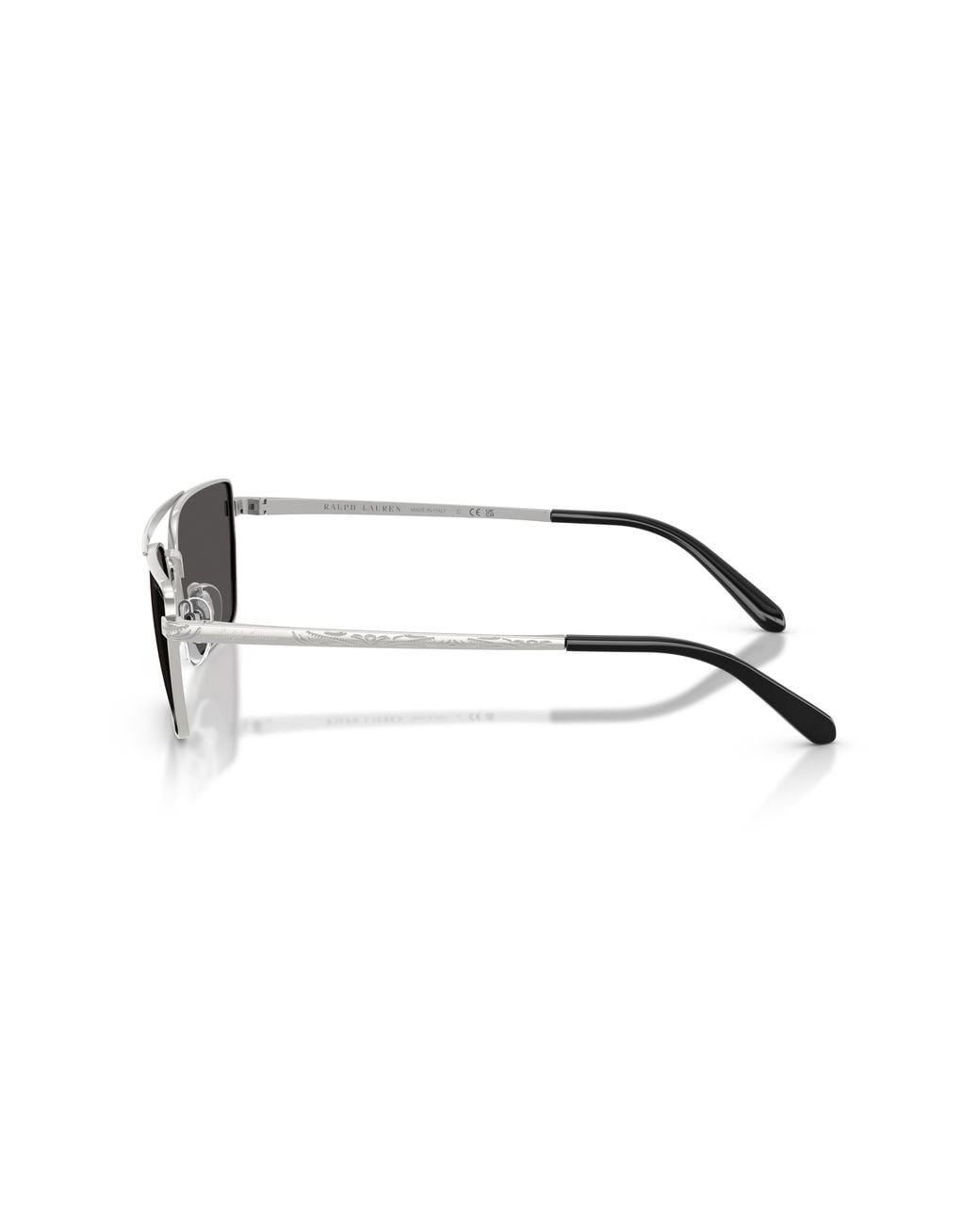 Ralph Lauren Black Rl7092 900187 Sunglasses Metal Squared Normal