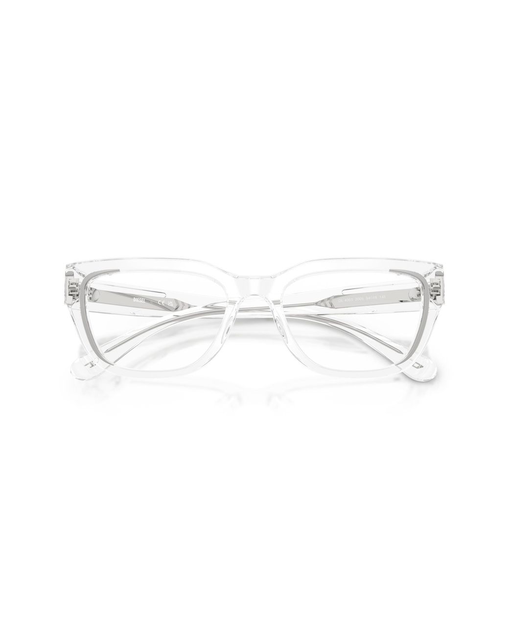 DIESEL Black Dl4003 2005 Optical Frames Acetate Squared Normal