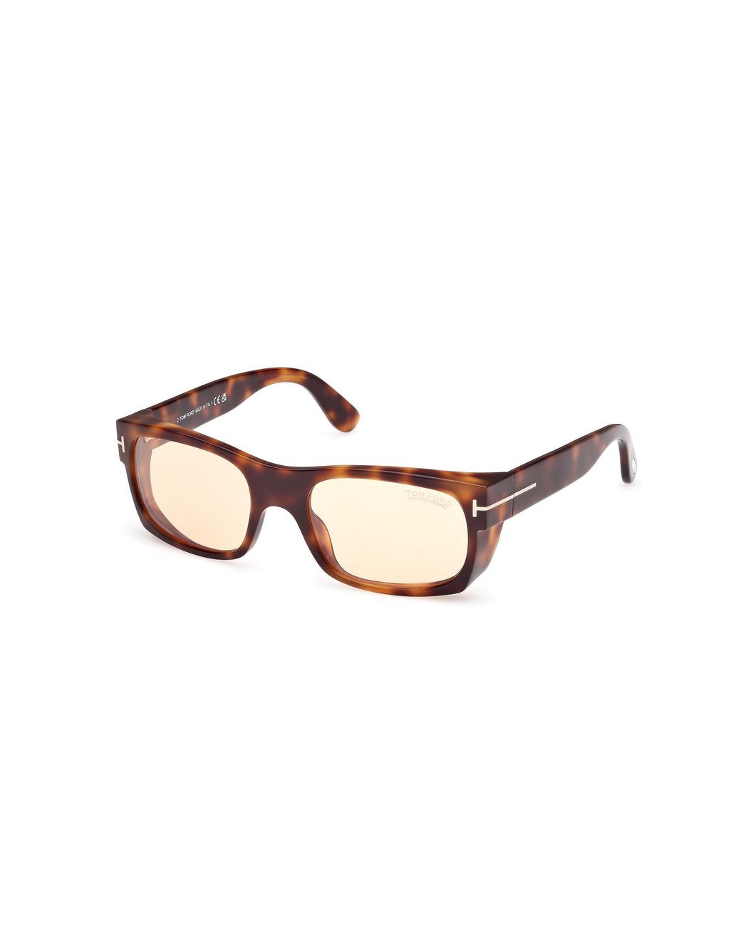 Tom Ford Black Ft1181 Juan 53E Sunglasses Acetate Squared Photochromatic for men