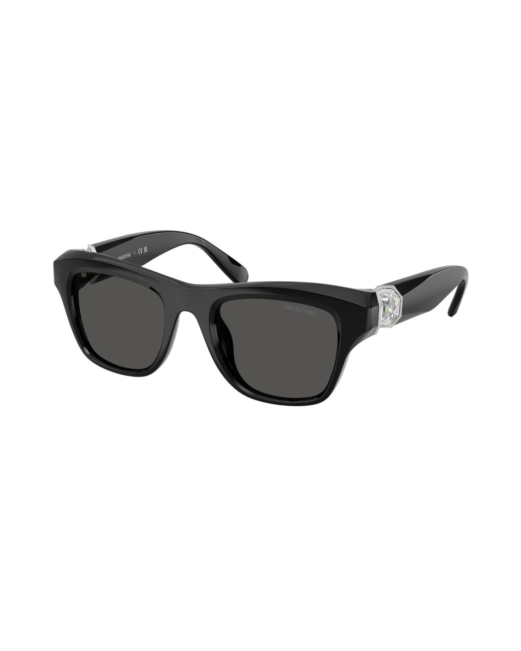 Swarovski Black Sk6056U 103887 Sunglasses Injected Pillow Normal