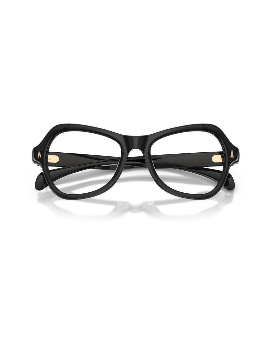 Moncler Black Me2038U Elegra 3050 Optical Frames Acetate Transparent Butterfly Normal