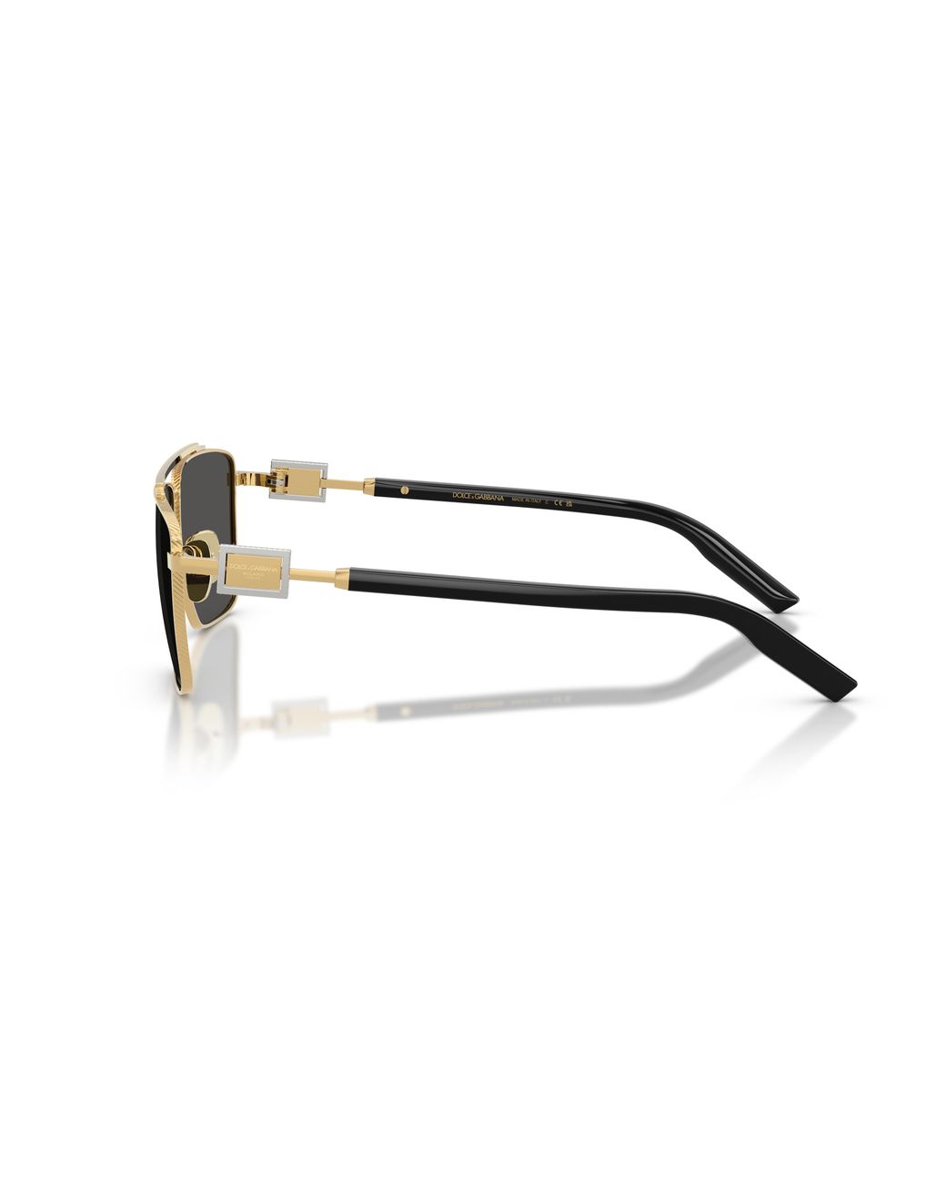 Dolce & Gabbana Black Dg2336 02/87 Sunglasses Metal Squared Normal for men