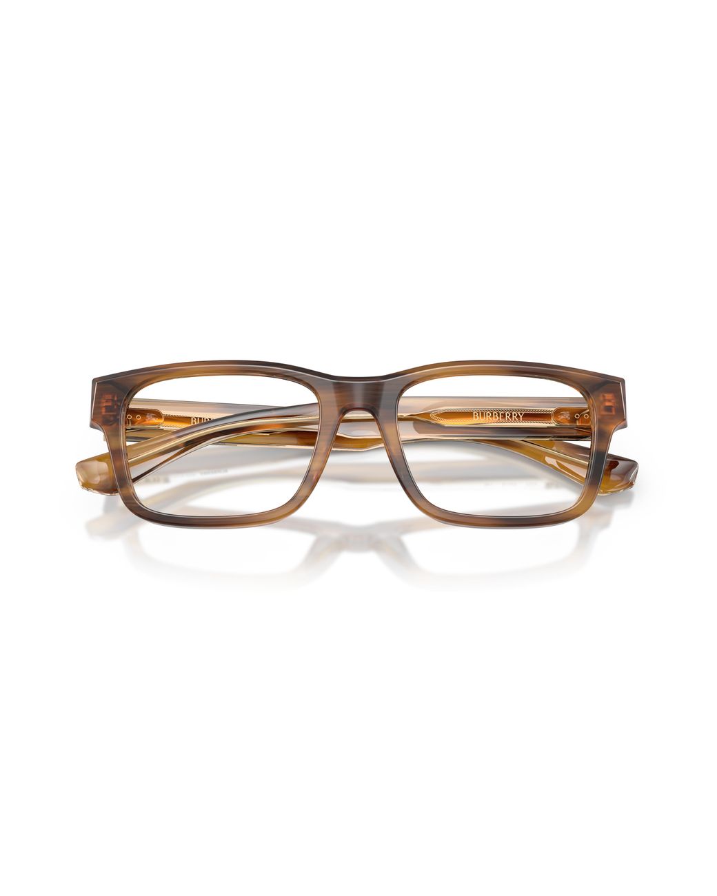 Burberry Black Be2469 4253 Optical Frames Acetate Transparent Squared Normal for men