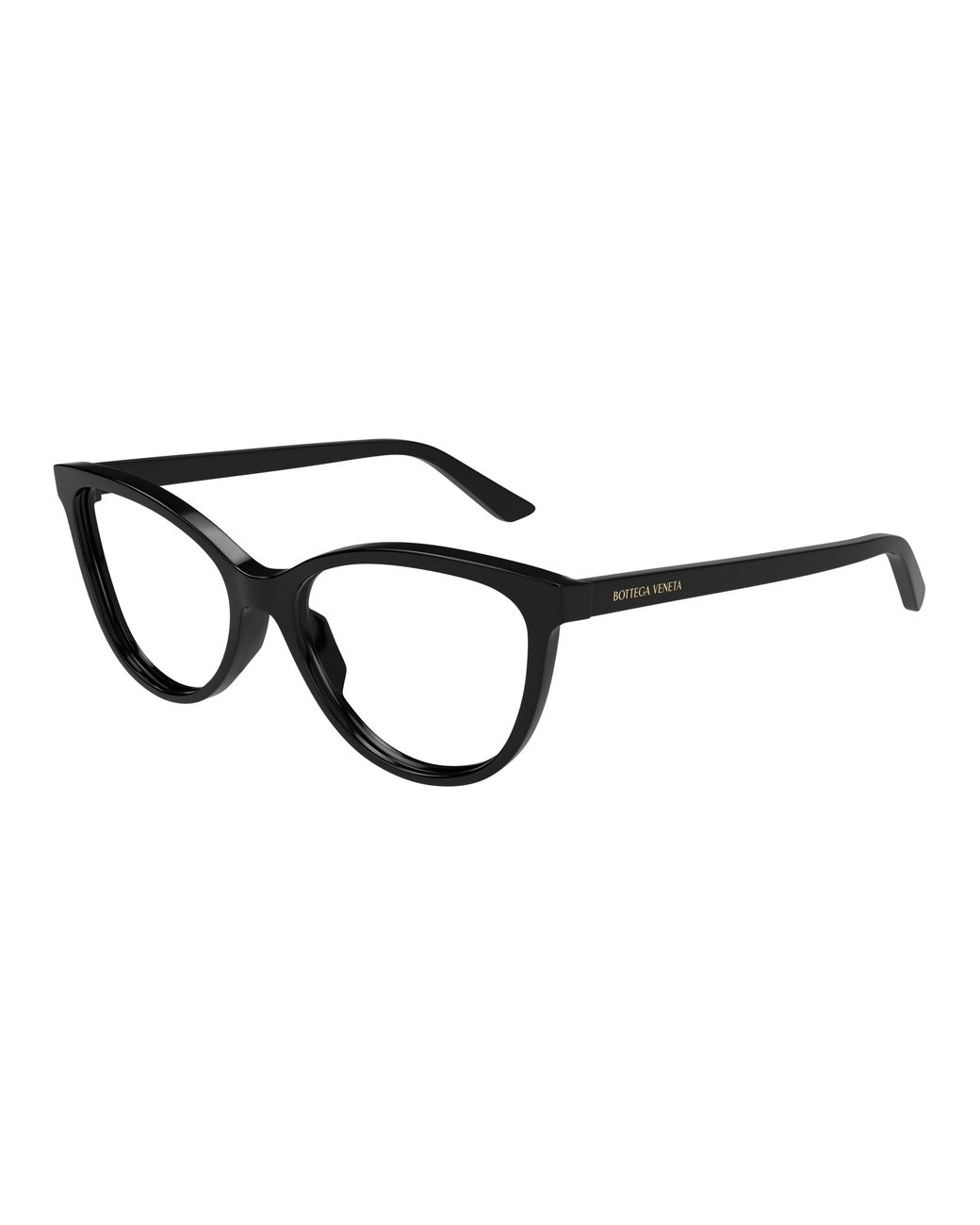 Bottega Veneta Black Bv1313O 006 Optical Frames Acetate Transparent Cat Eye