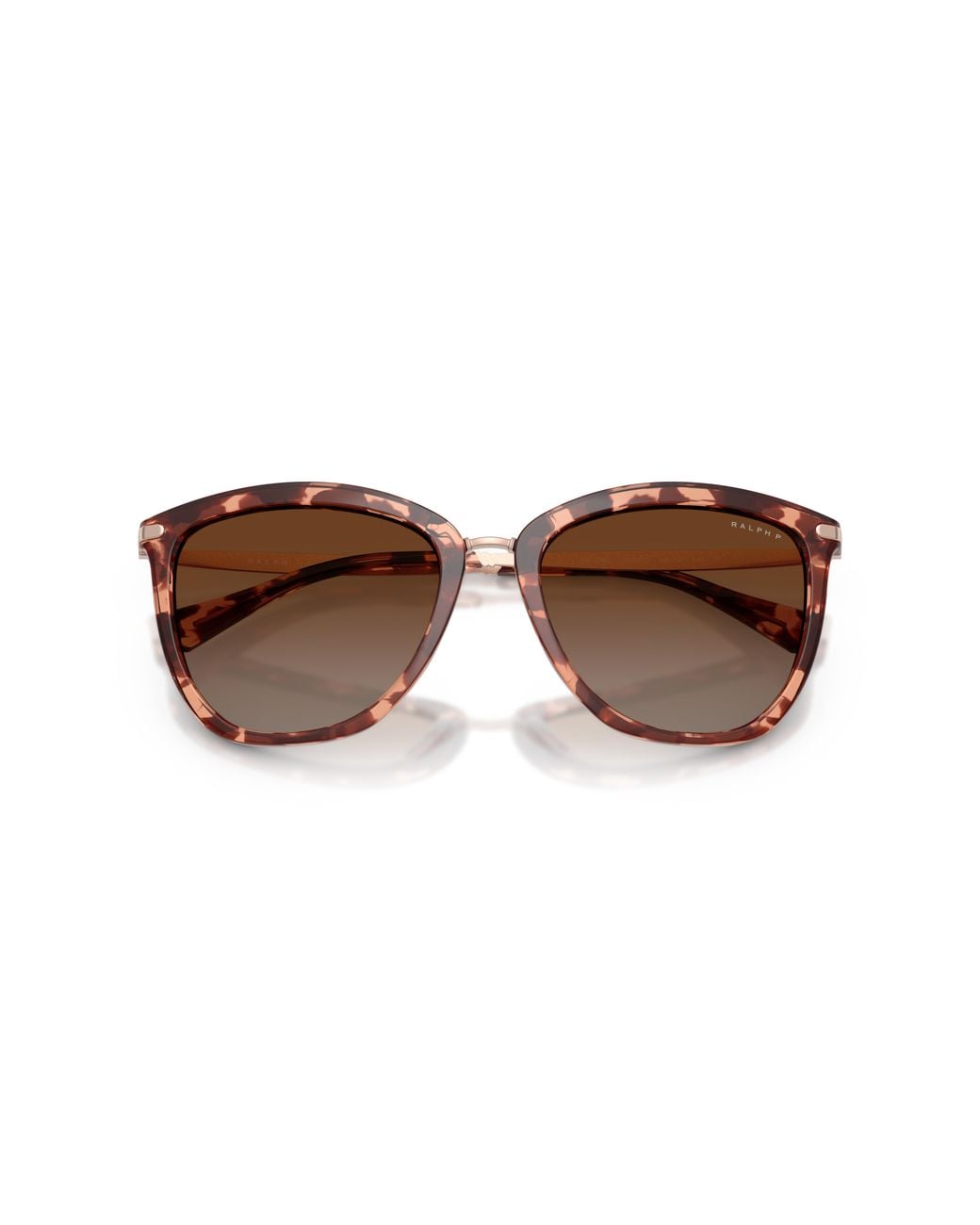 Ralph Lauren Black Ra5245 6394T5 Sunglasses Injected Cat Eye Polarized