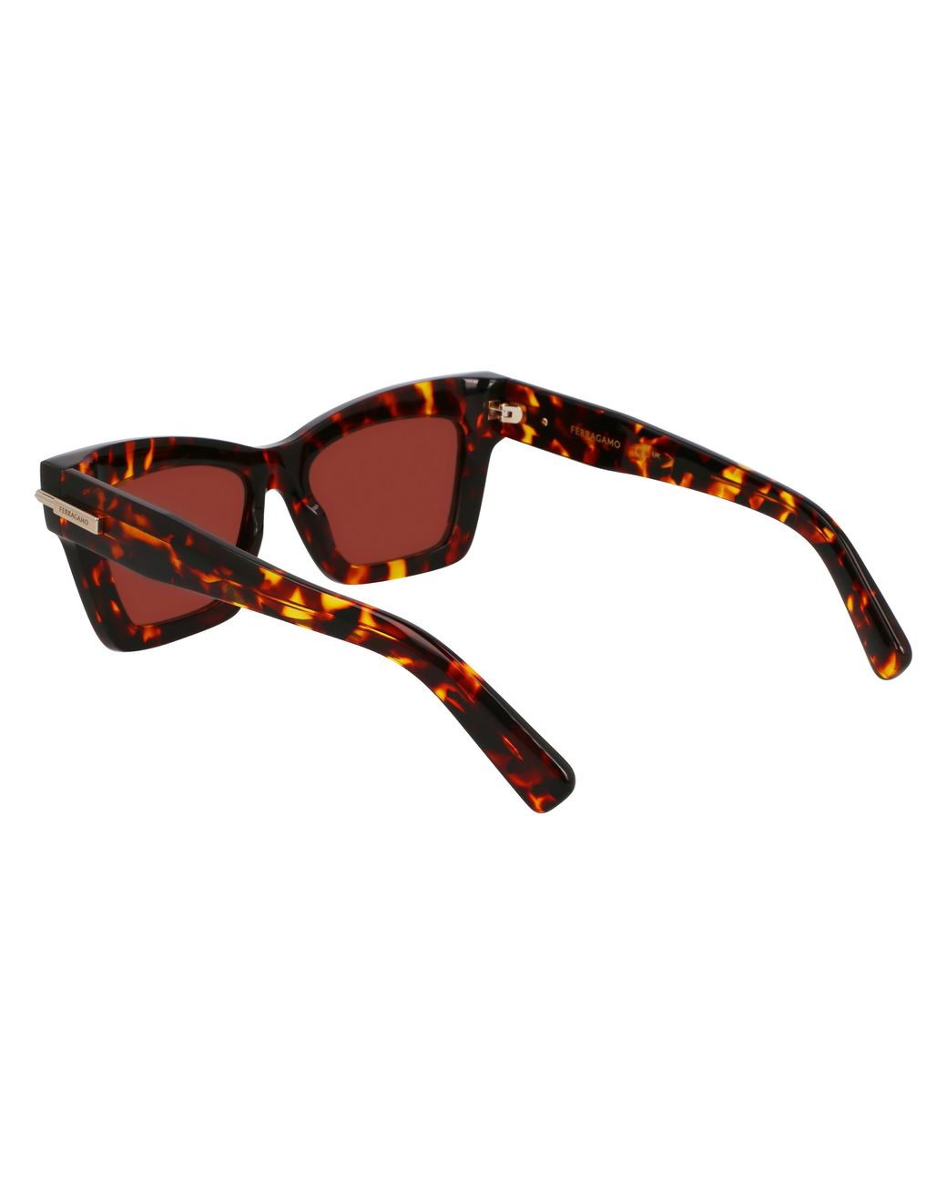 Ferragamo Black Sf2031S 242 Sunglasses Acetate Squared Normal