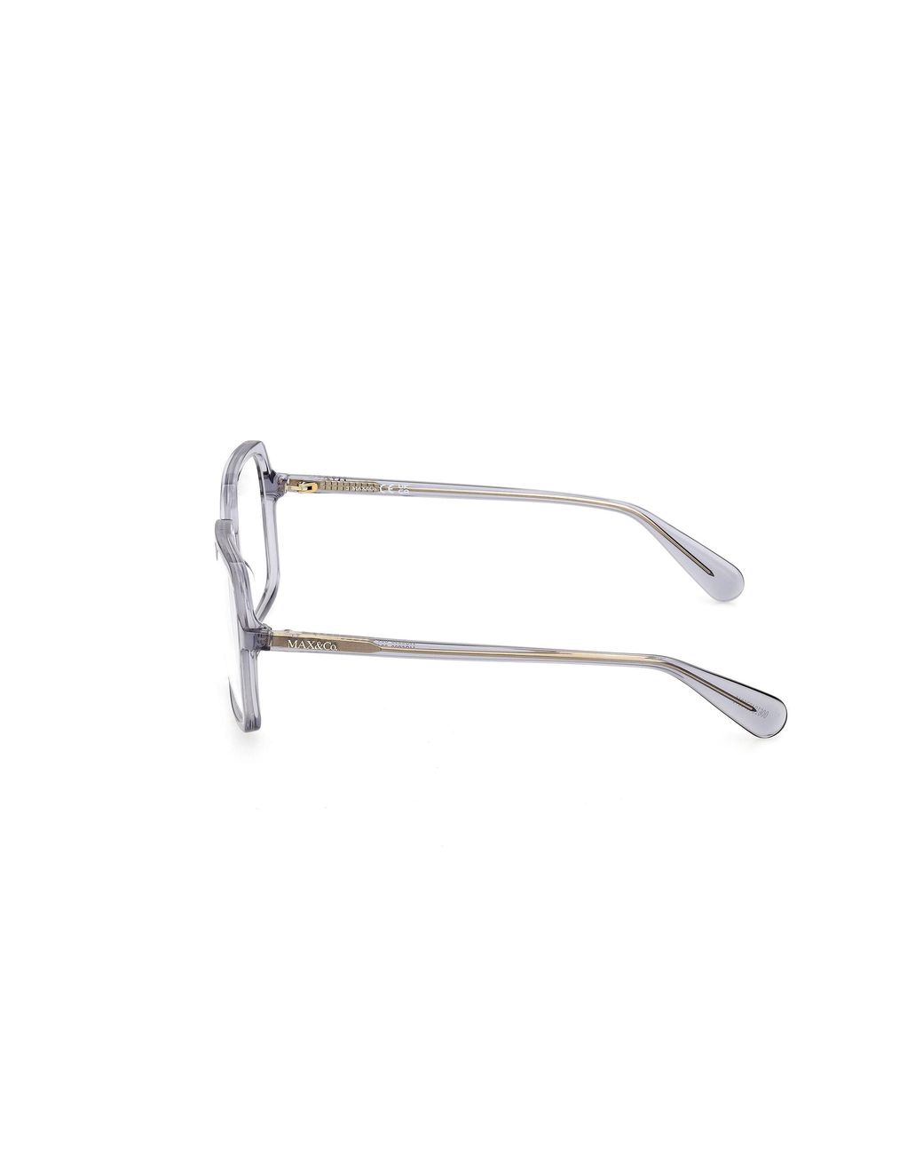 MAX&Co. Black Mo5239 84 Optical Frames Acetate Squared Normal