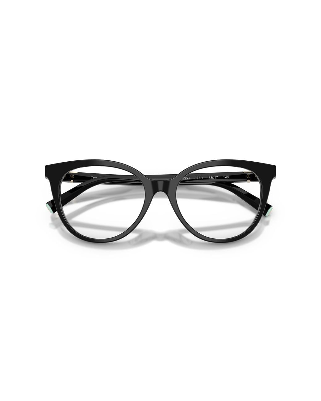 Tiffany & Co Black Tf2277 8001 Optical Frames Acetate Cat Eye Normal
