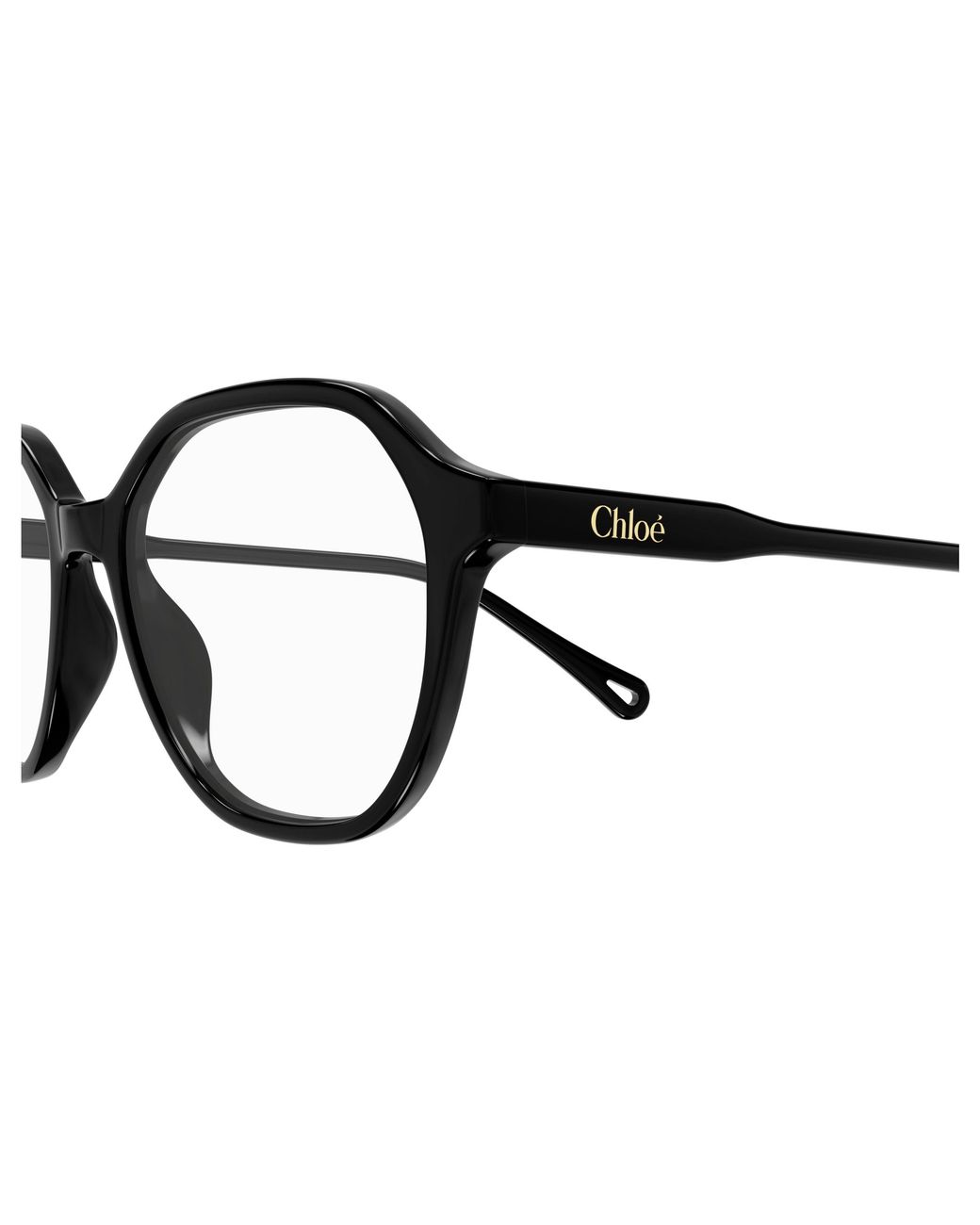 Chloé Black Ch0312O 001 Optical Frames Acetate Transparent Squared