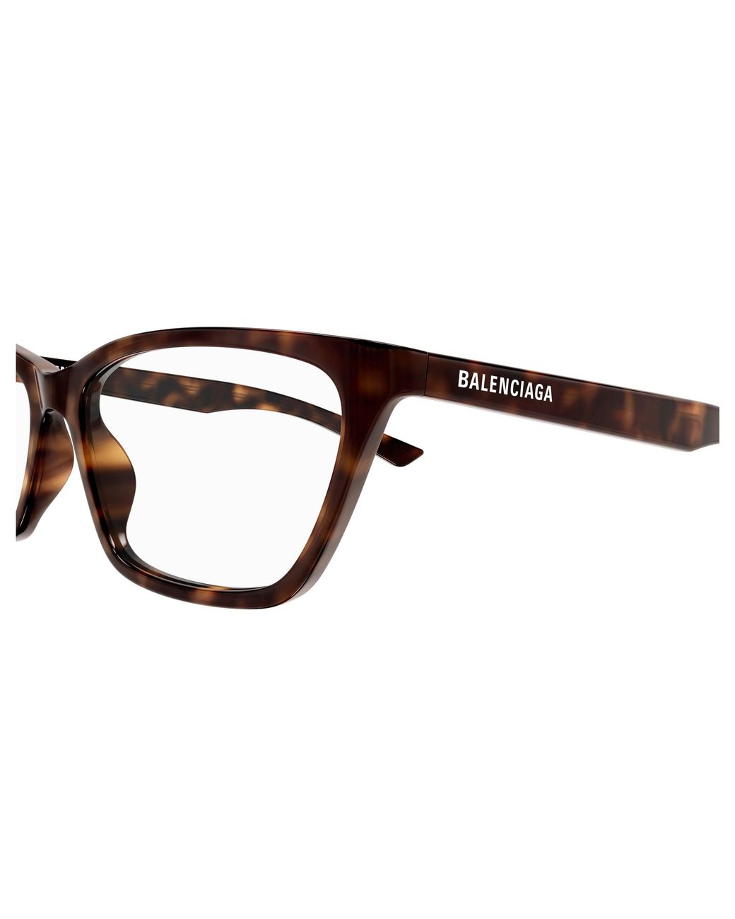 Balenciaga Black Bb0406O 002 Optical Frames Acetate Transparent Cat Eye