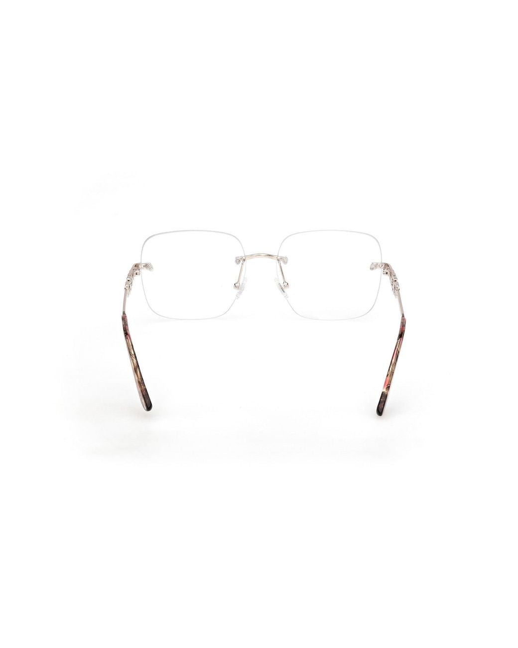 Guess Black Gu50319 033 Optical Frames Metal Squared Normal