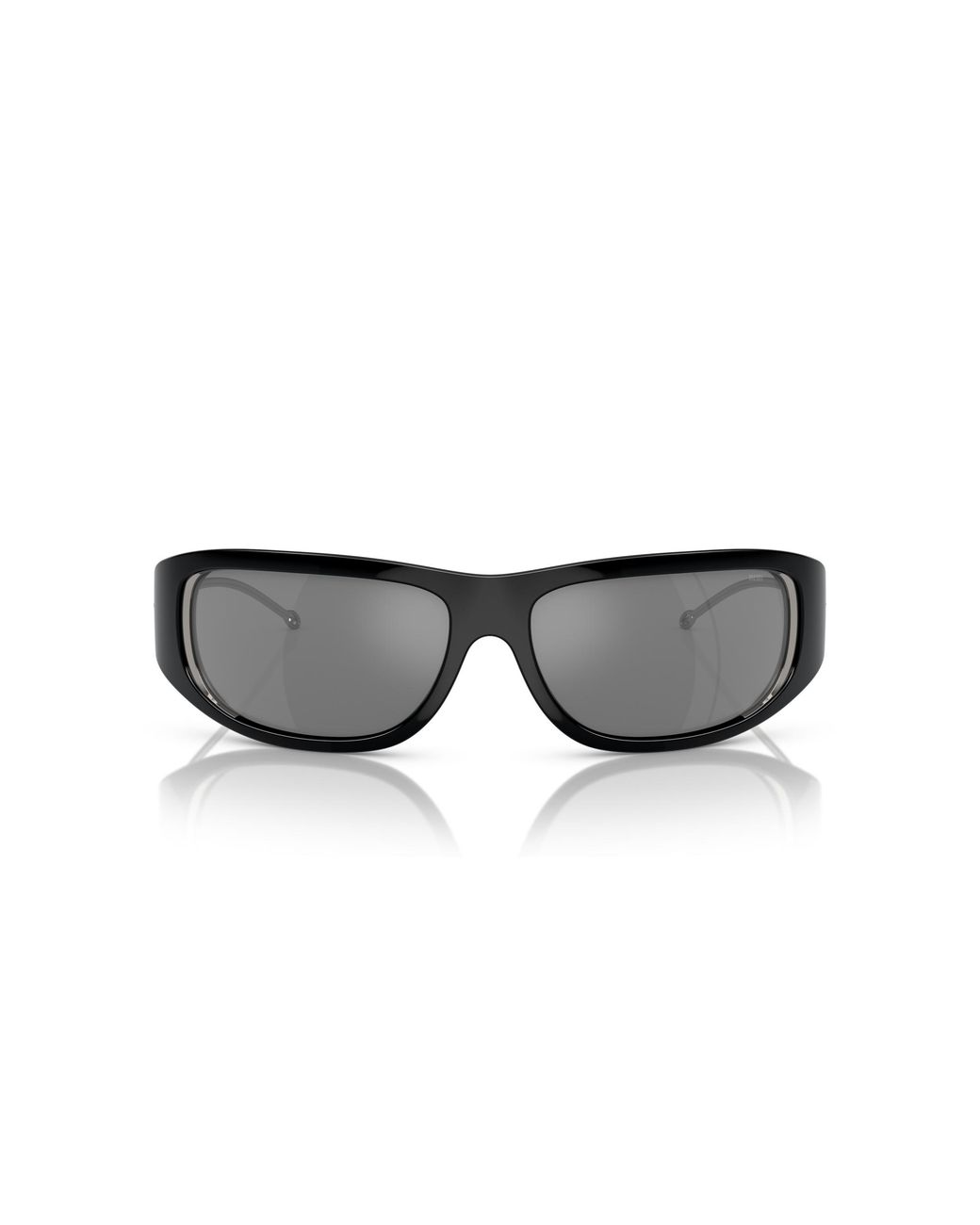 DIESEL Black Dl3001 501/6G Sunglasses Injected Round Mirrored