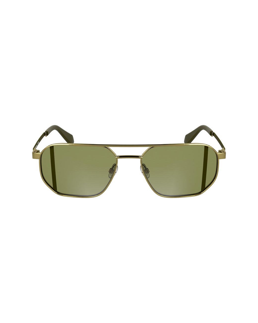 Calvin Klein Black Ckj25202S 717 Sunglasses Metal Squared Normal
