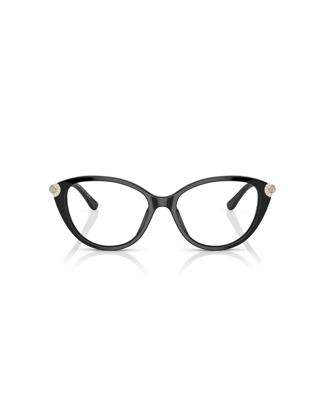 Michael Kors Black Mk4098Bu Savoie 3344 Optical Frames Acetate Transparent Cat Eye Normal
