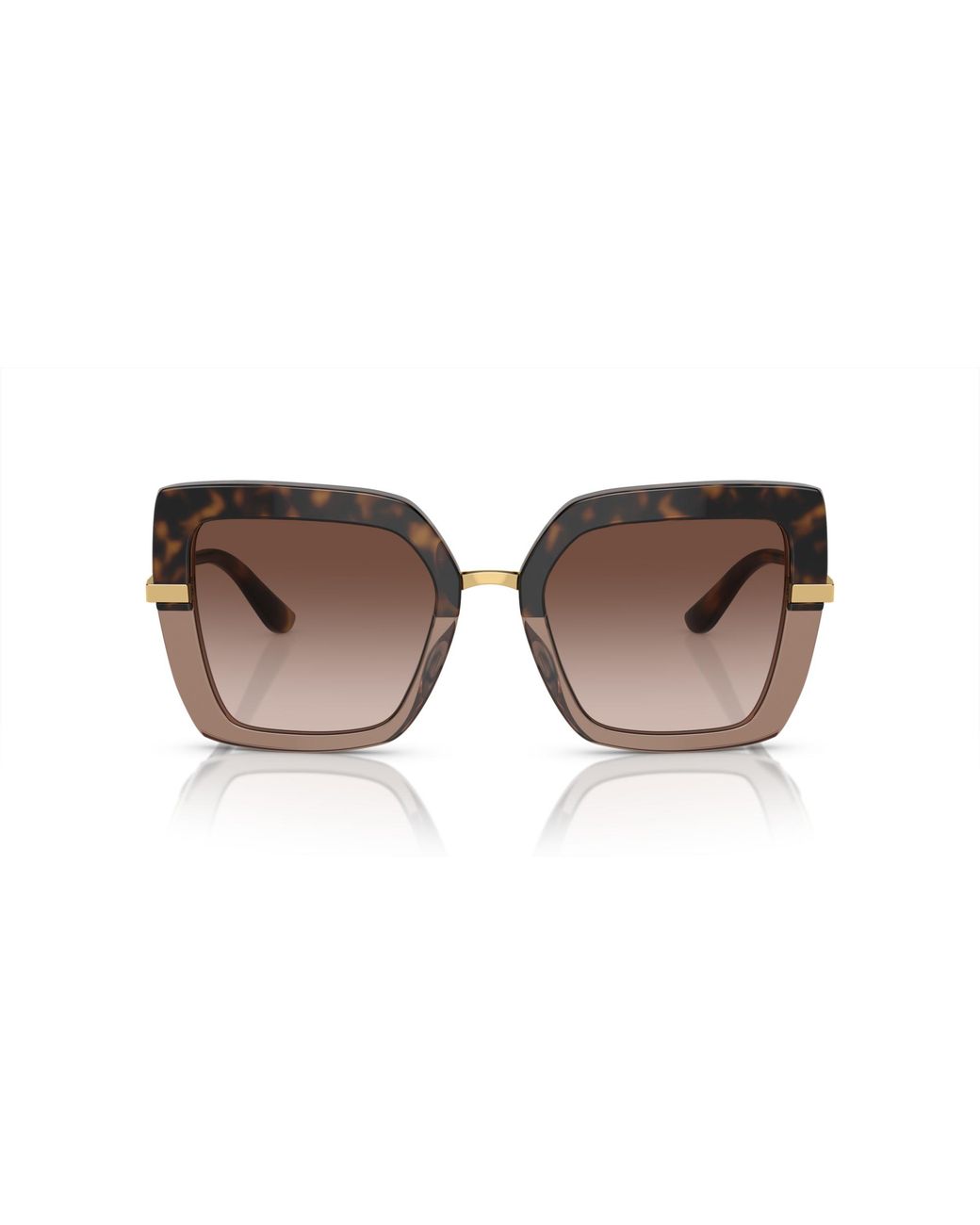 Dolce & Gabbana Black Dg4373 325613 Sunglasses Acetate Squared Normal Shaded