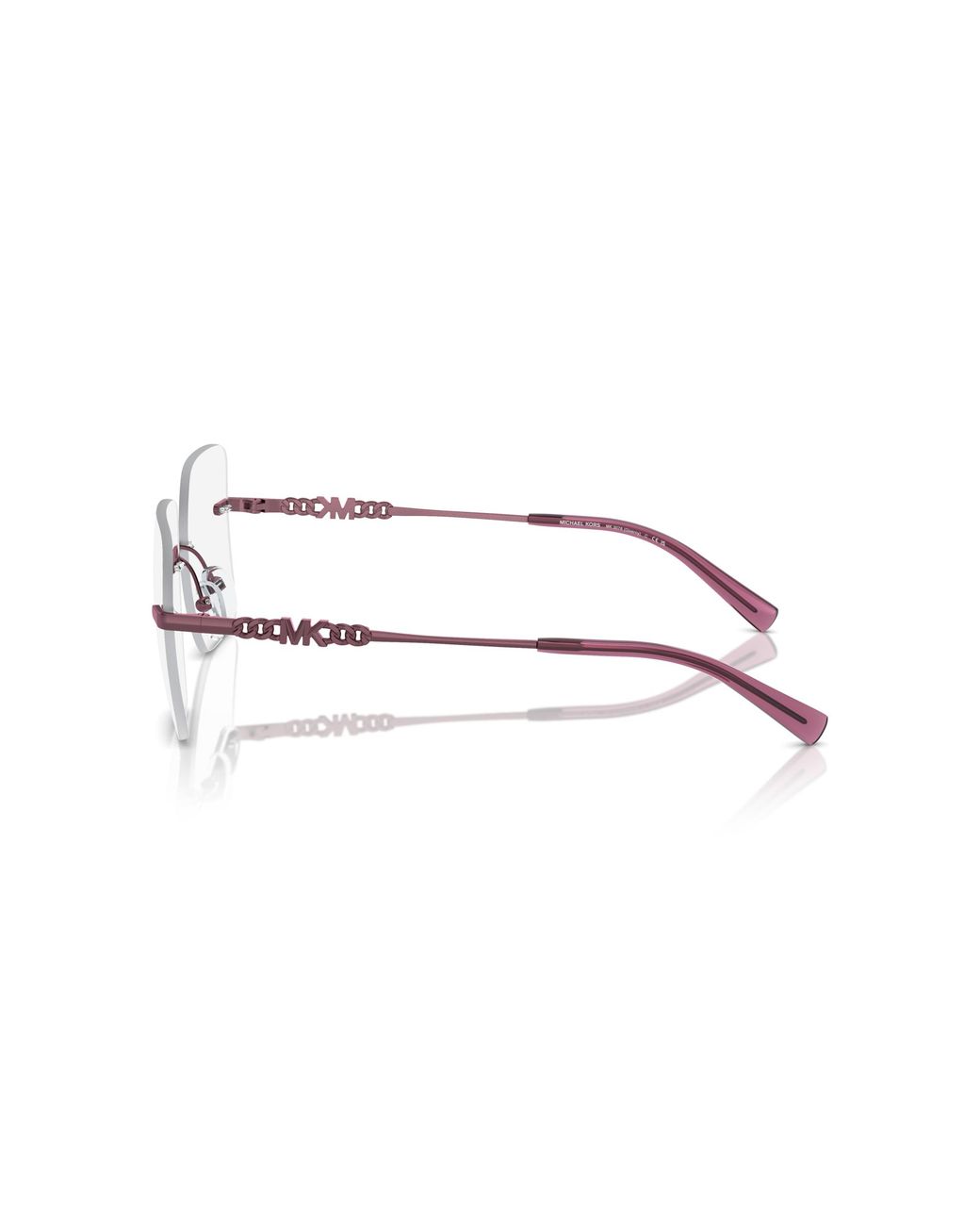 Michael Kors Black Mk3078 Giverny 1015 Optical Frames Metal Transparent Squared Normal