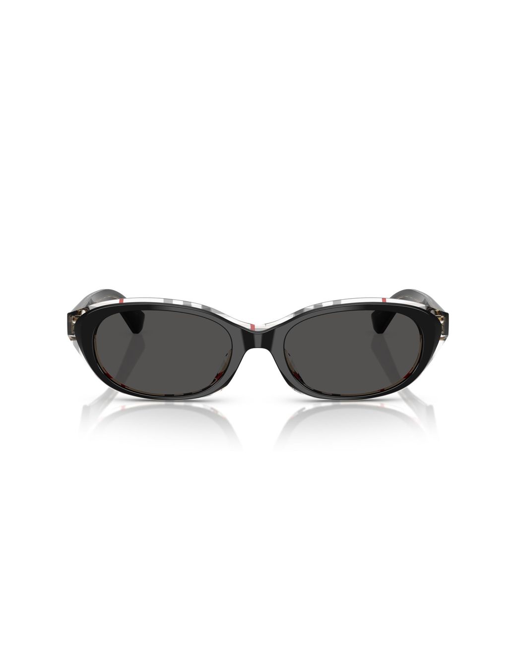 Burberry Black Be4447D 412187 Sunglasses Acetate Round Normal