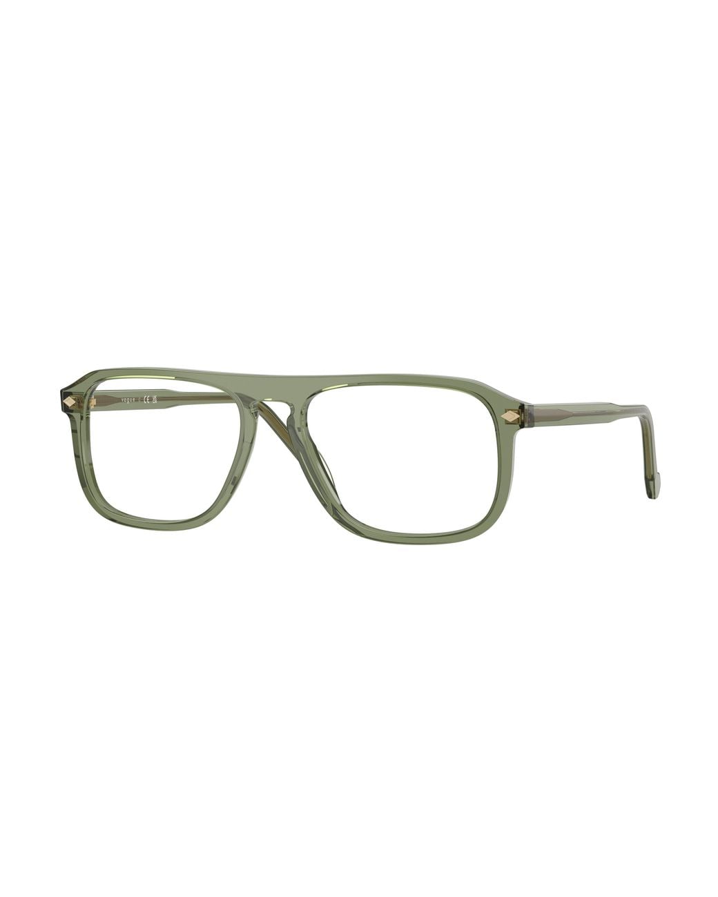 Vogue Eyewear Black Vo5753 2821 Optical Frames Acetate Transparent Pillow Normal for men