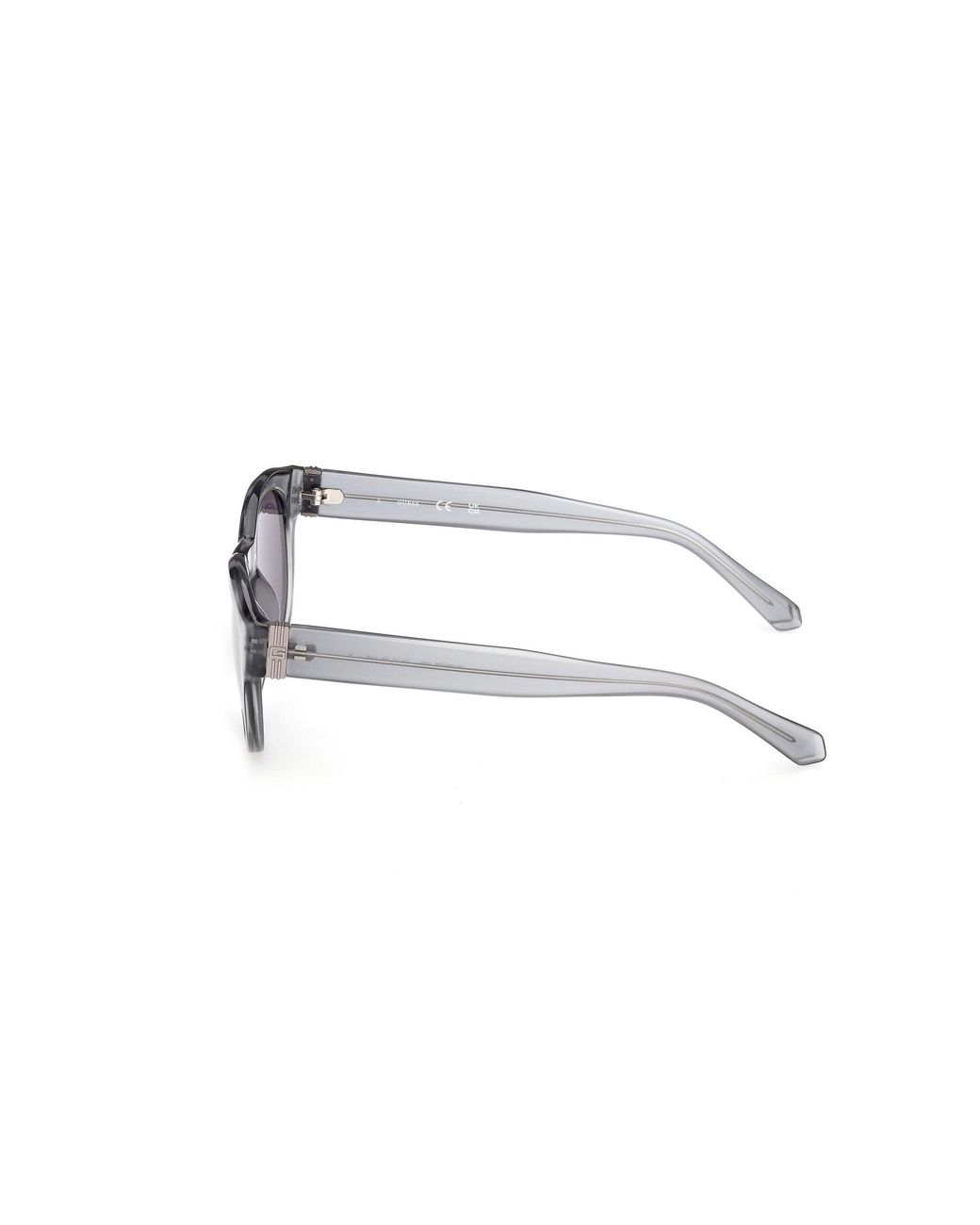 Guess Black Gu00298 20Y Sunglasses Injected Round Normal for men