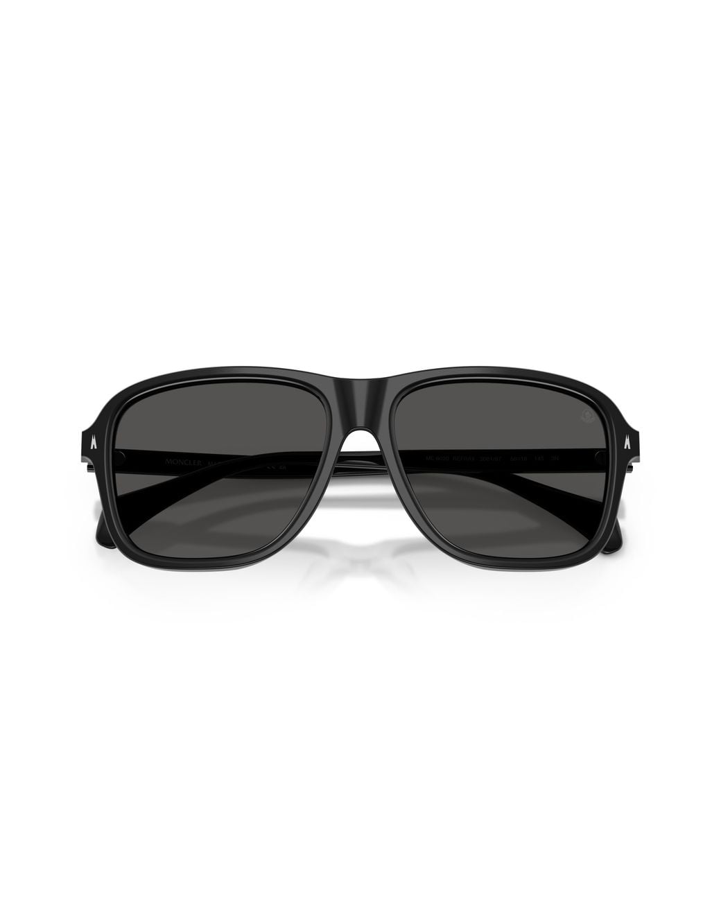 Moncler Black Me6030 Refrax 300187 Sunglasses Acetate Pillow Normal