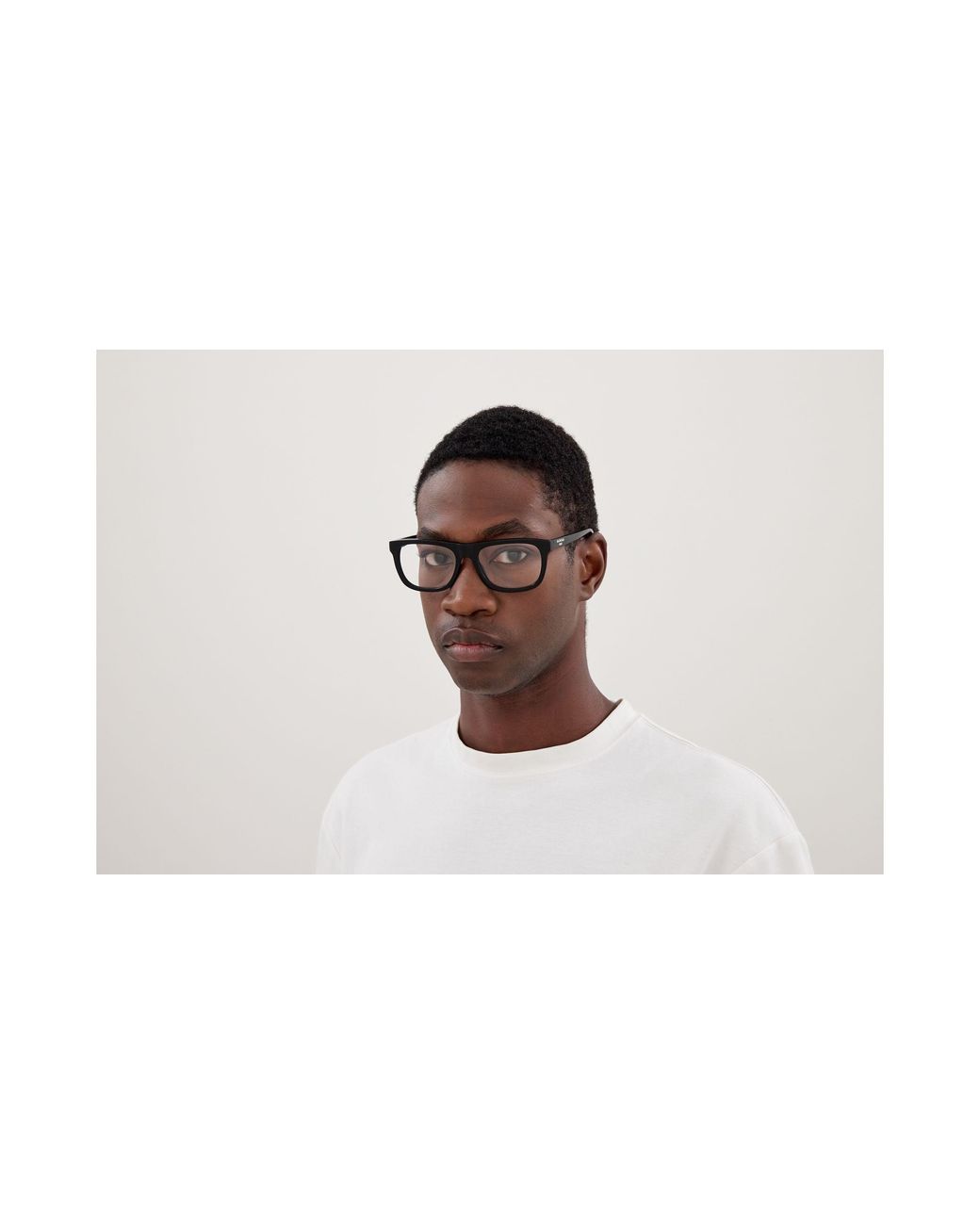 Balenciaga Black Bb0498O 001 Optical Frames Acetate Transparent Squared for men