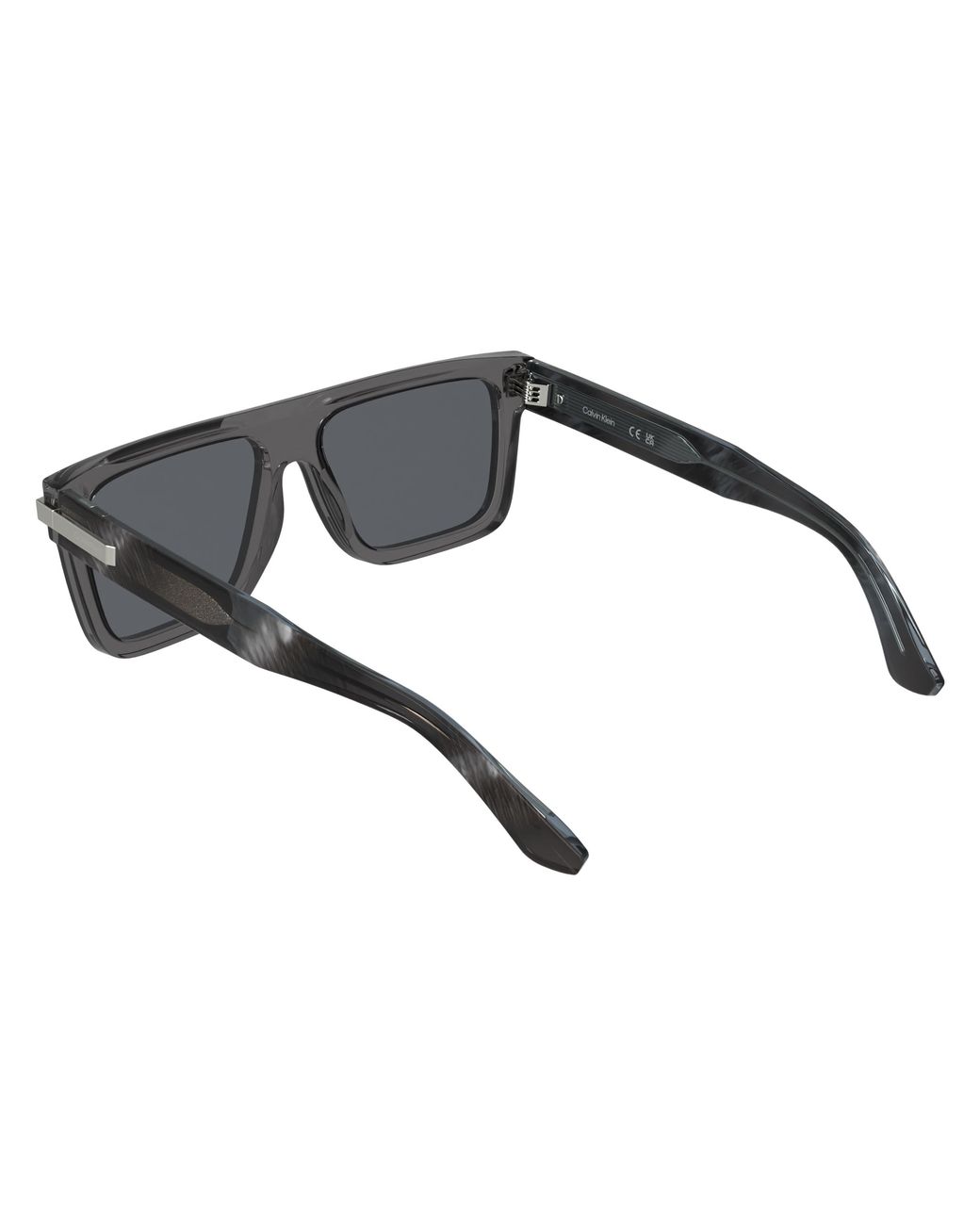 Calvin Klein Black Ck26505S 035 Sunglasses Acetate Smoke Squared Normal