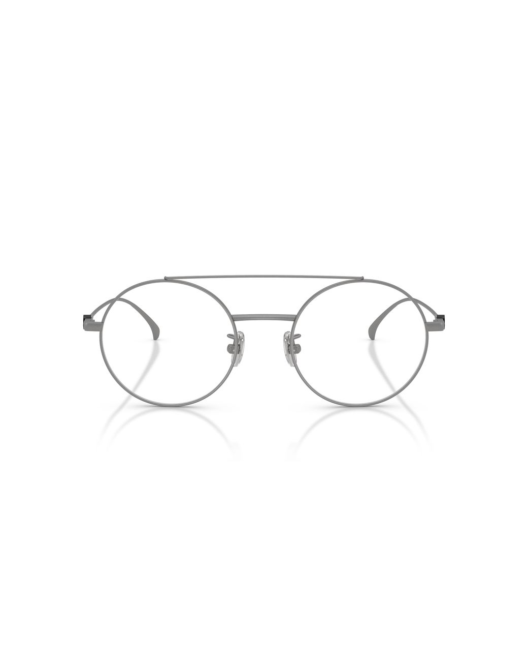 Moncler Black Me1019T 1016 Optical Frames Titanium Transparent Round Normal