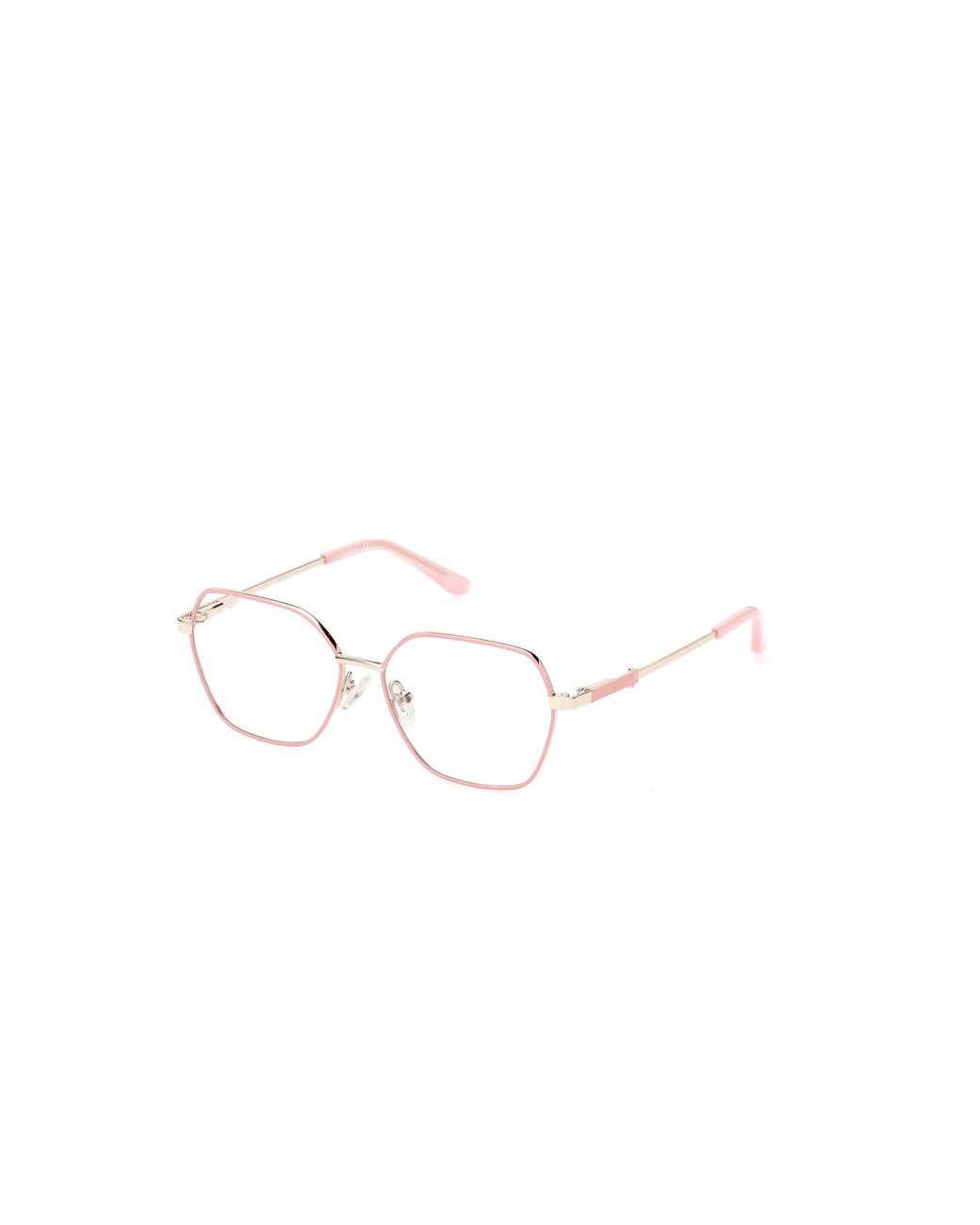 Guess Black Gu9223 072 Optical Frames Metal Geometric Normal