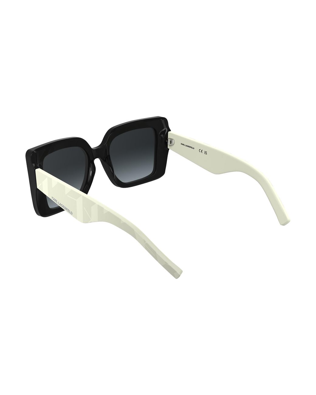Karl Lagerfeld Black Kl6203S 006 Sunglasses Acetate Squared Normal Shaded
