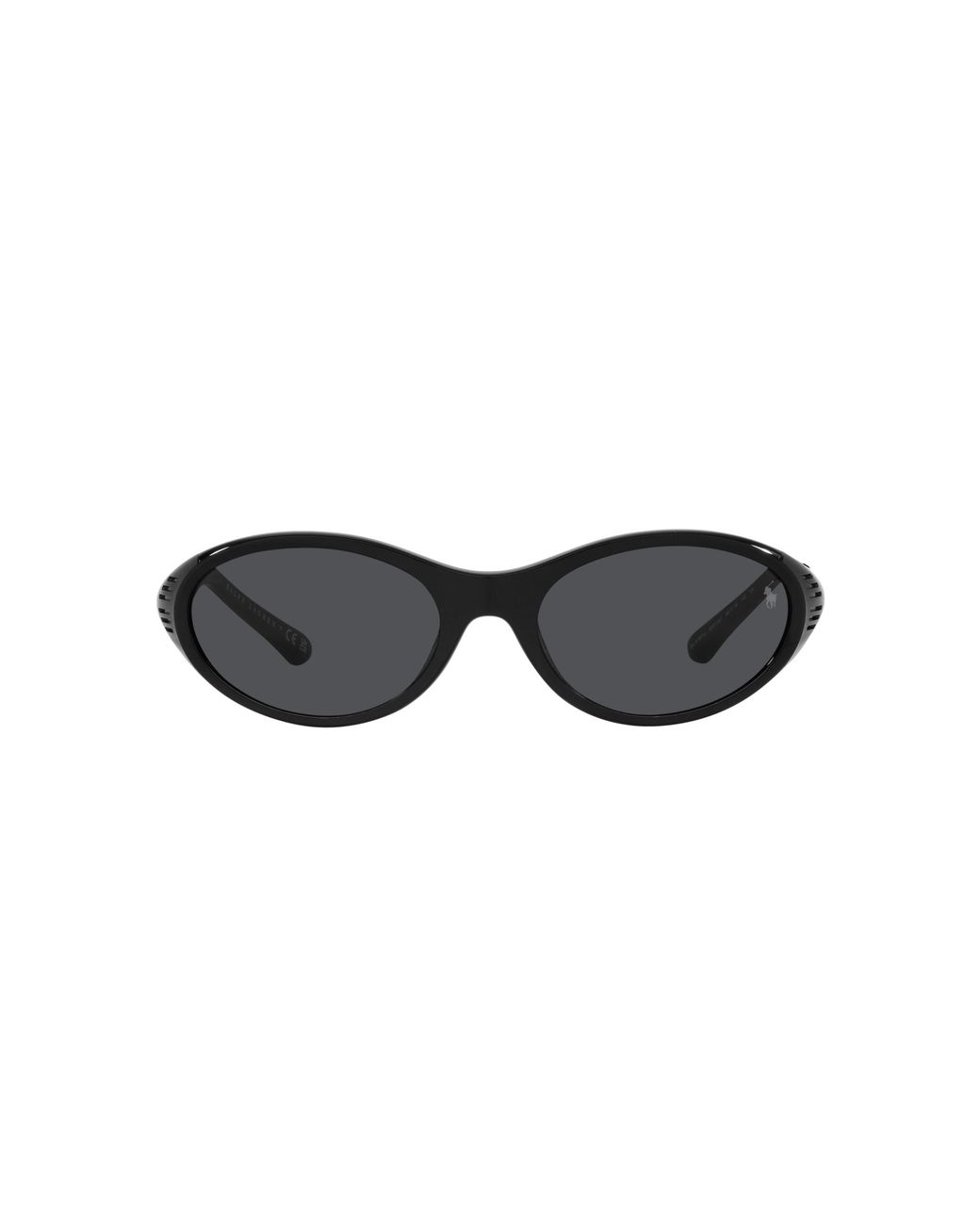 Polo Ralph Lauren Black Ph4197U 500187 Sunglasses Injected Round Normal for men