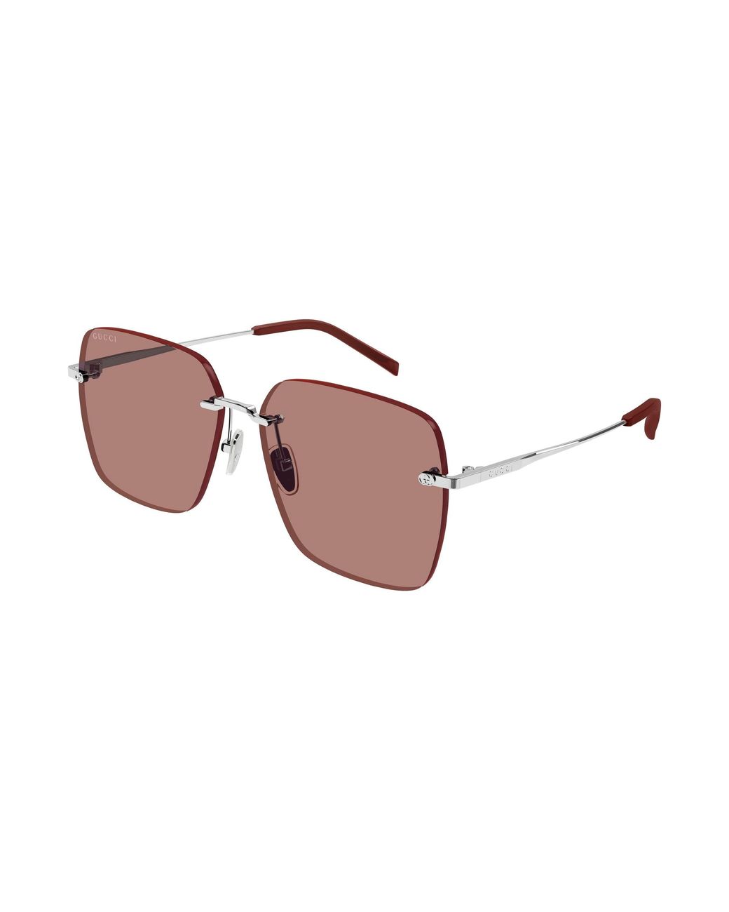 Gucci Black Gg1955Sa 003 Sunglasses Metal Squared