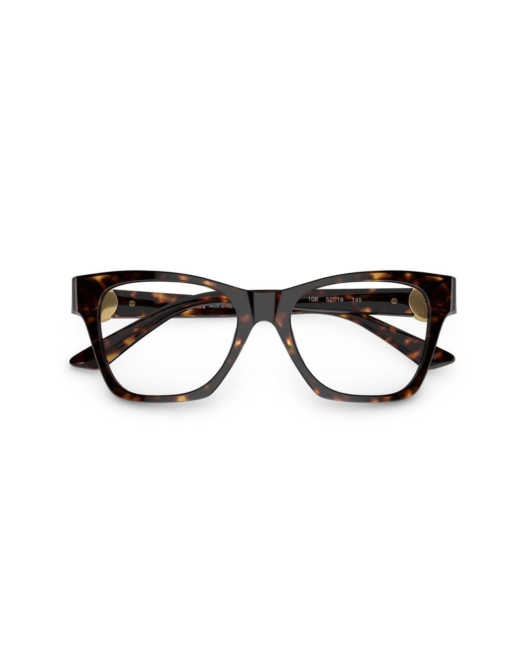 Versace Black Ve3341U 108 Optical Frames Acetate Transparent Geometric Normal