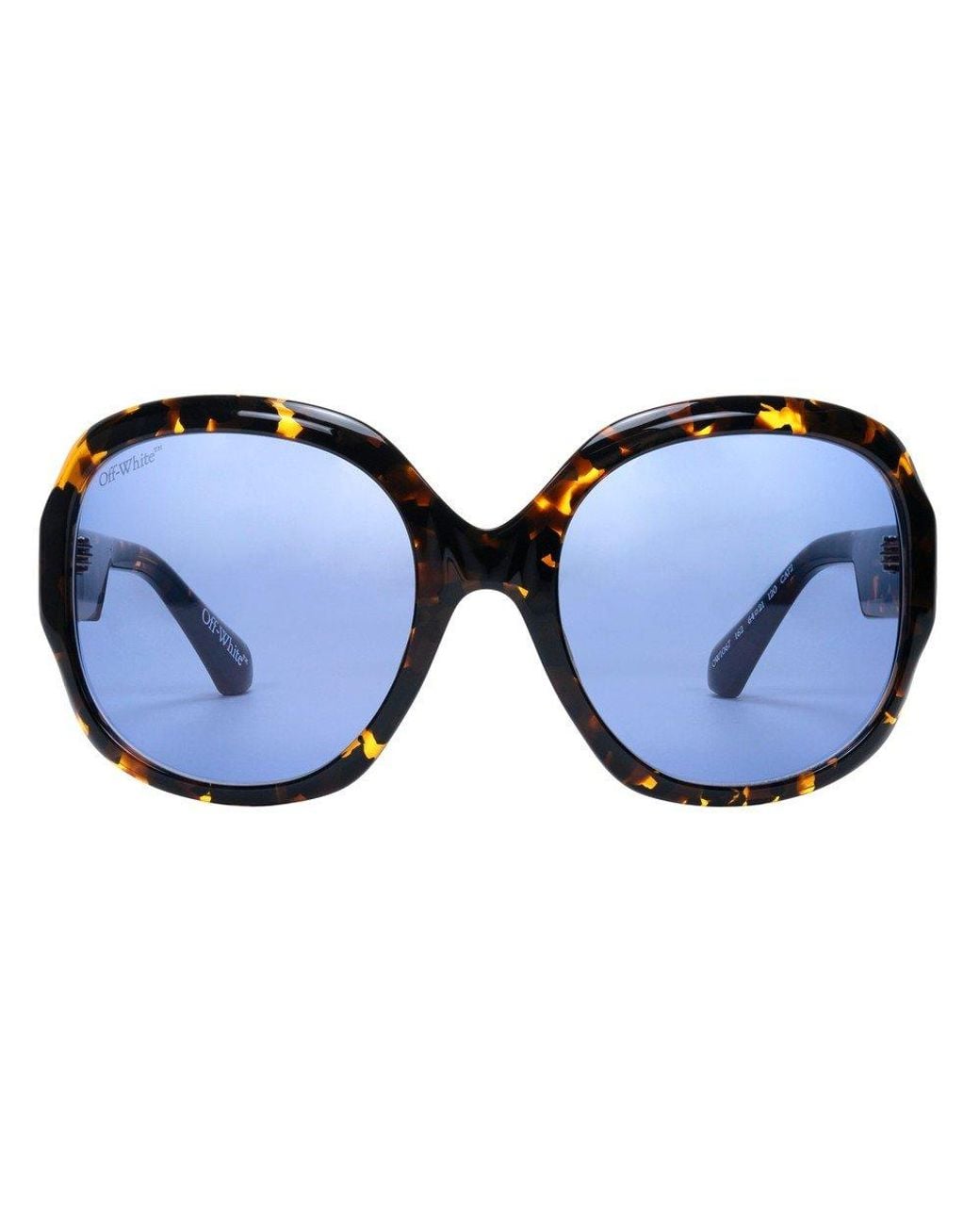 Off-White c/o Virgil Abloh Blue Ow1067 Ellington 162 Sunglasses Acetate Squared Normal
