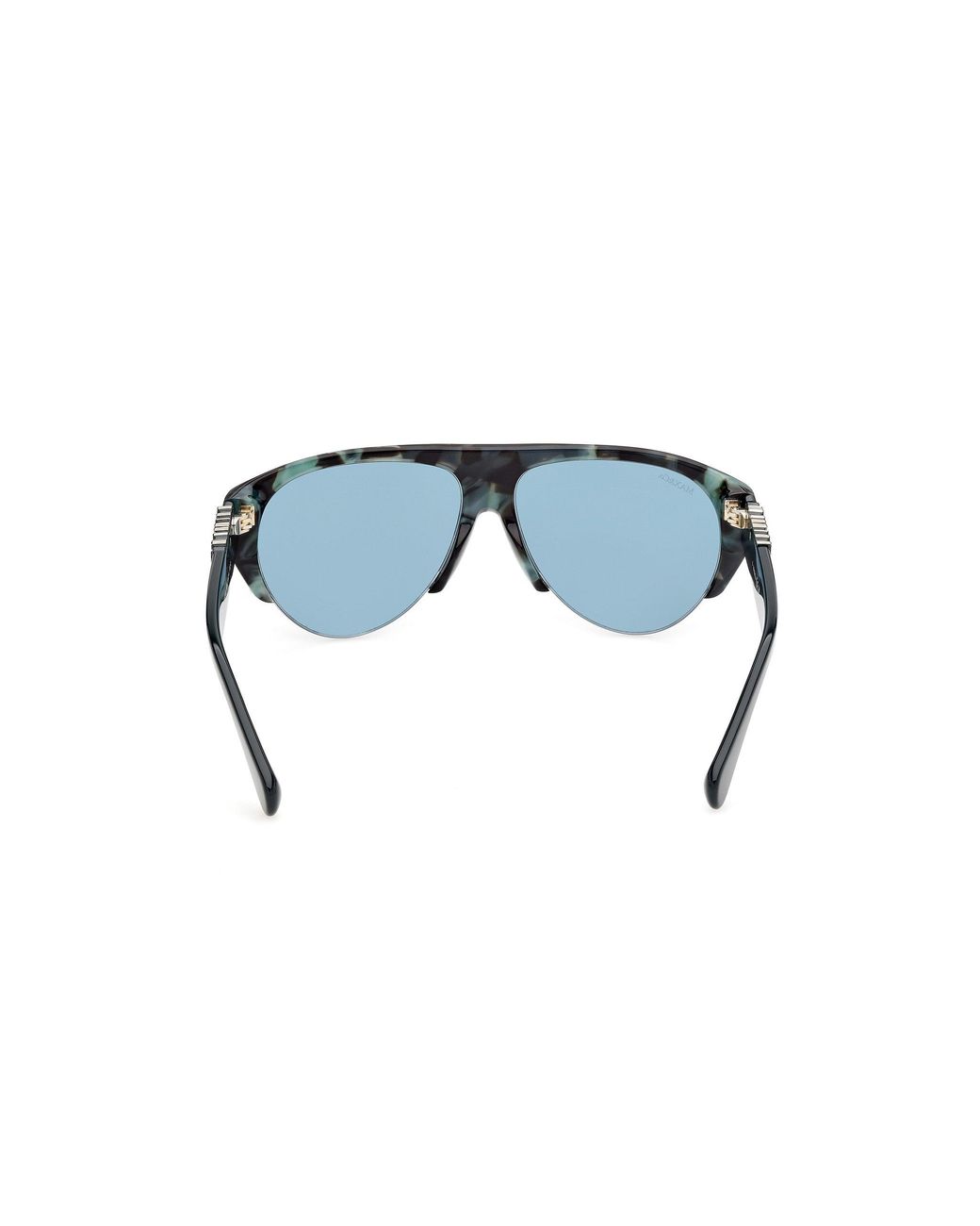 MAX&Co. Black Mo0167 55N Sunglasses Acetate Pilot Normal