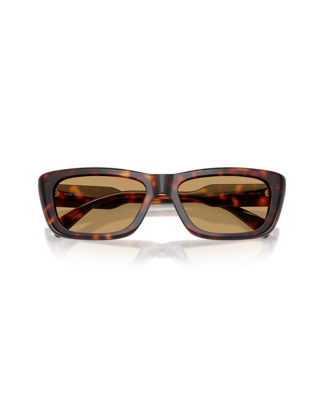Miu Miu Black Mu B12S 27L10Y Sunglasses Acetate Squared Normal