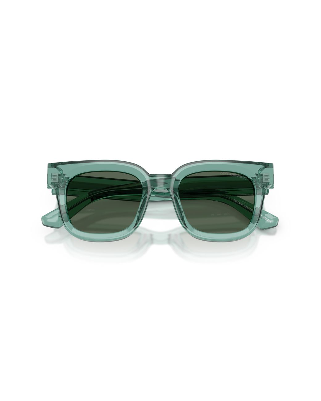 Emporio Armani Green Ea4271 636571 Sunglasses Acetate Geometric Normal