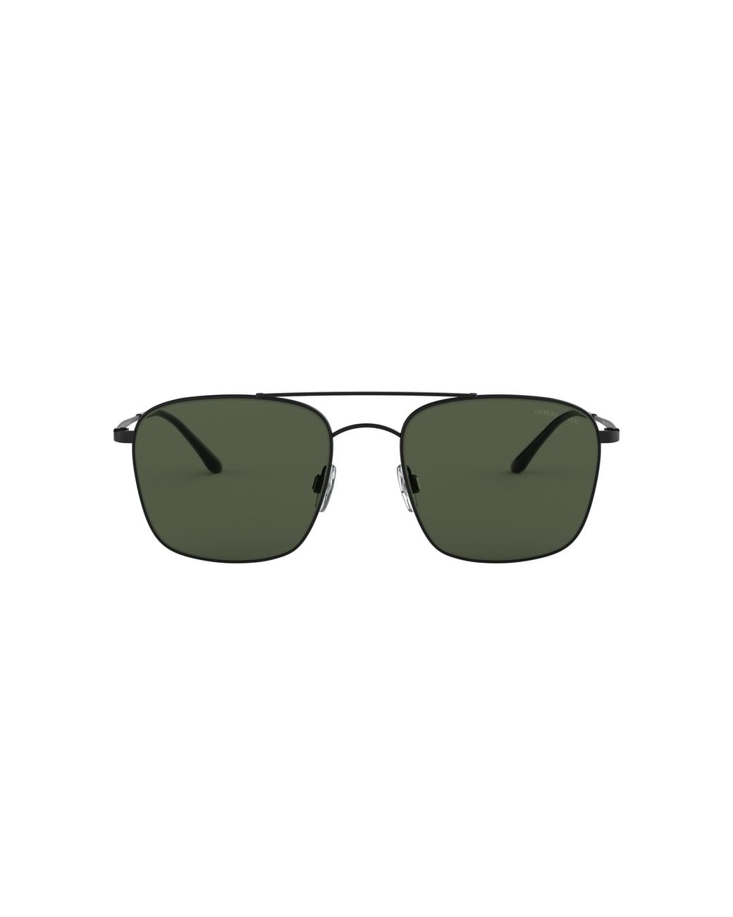 Giorgio Armani Black Ar6080 300171 Sunglasses Metal Squared Normal for men